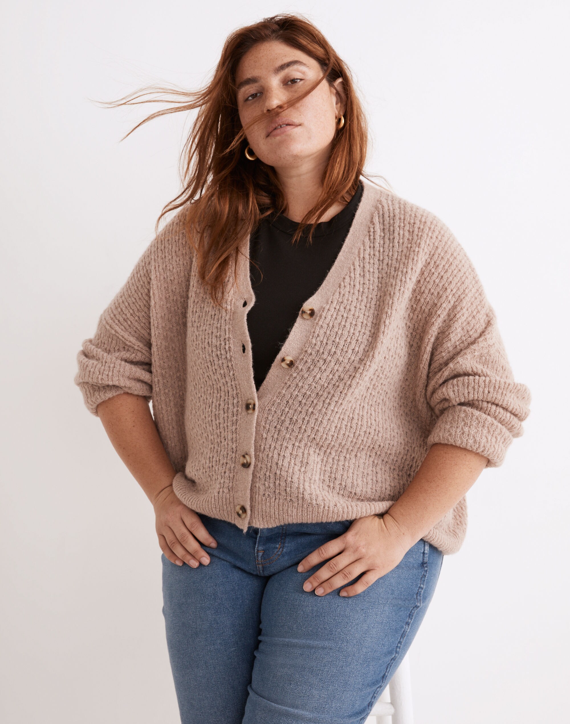 Plus Mayfair Sweater Cardigan | Madewell