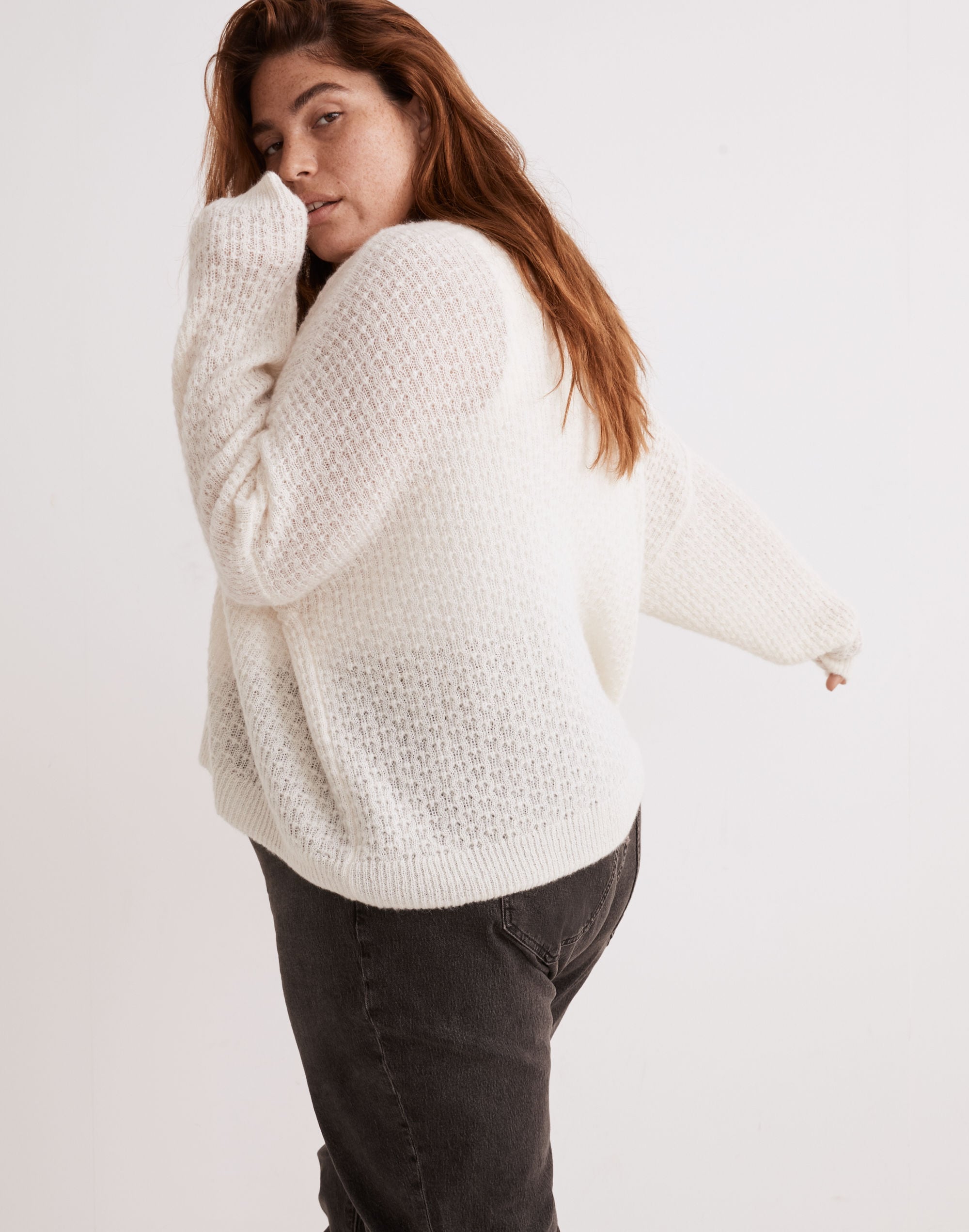 Plus Mayfair Sweater Cardigan | Madewell