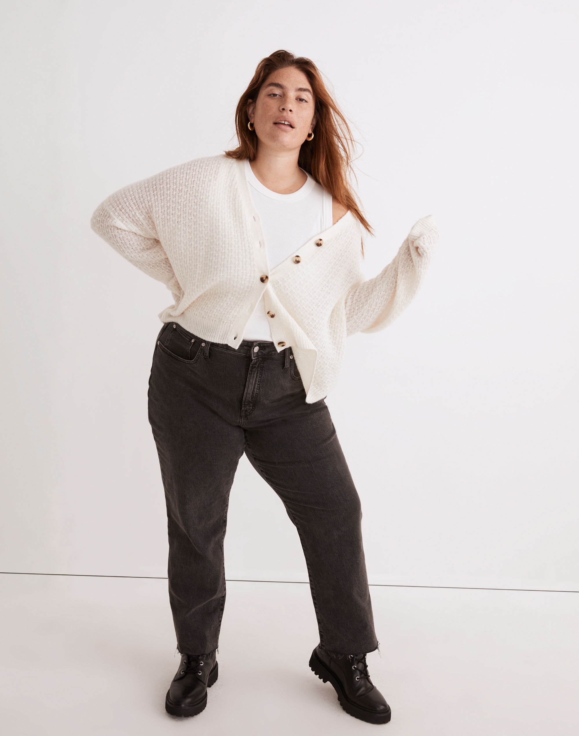 Plus Mayfair Sweater Cardigan | Madewell