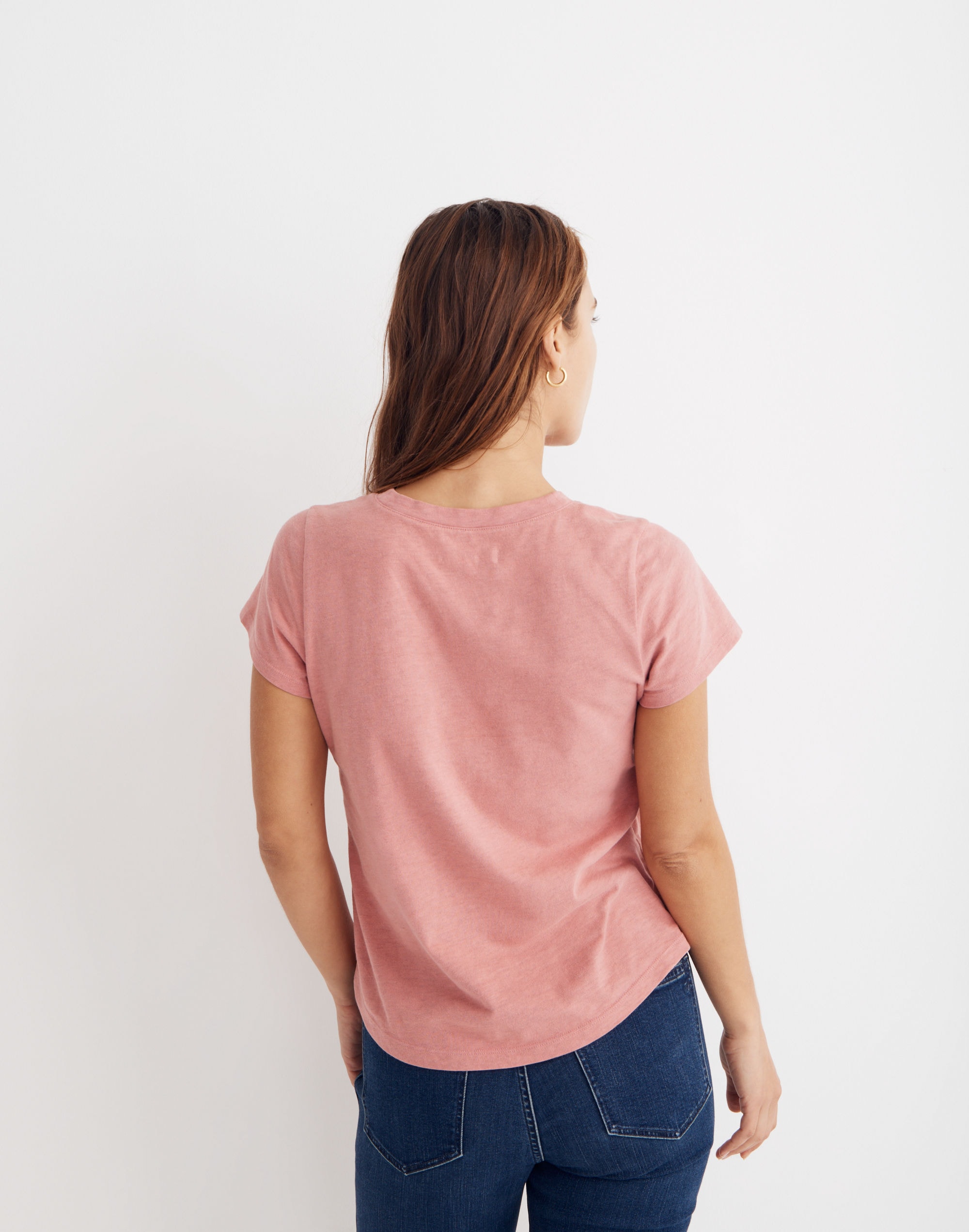 Madewell x BCRF Shrunken Shirttail Tee |