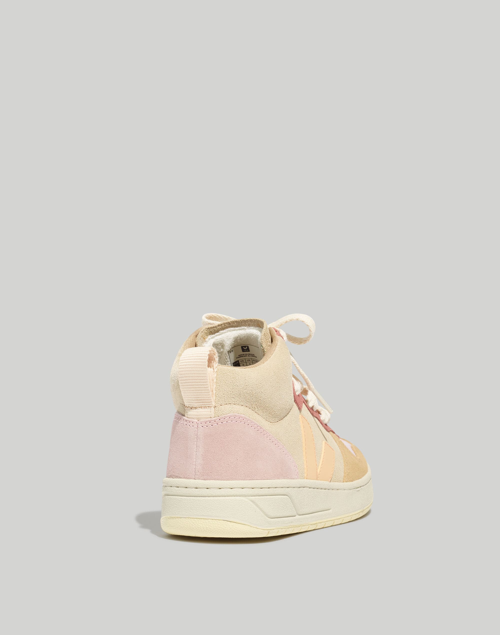 Veja™ V-15 High-Top Sneakers | Madewell