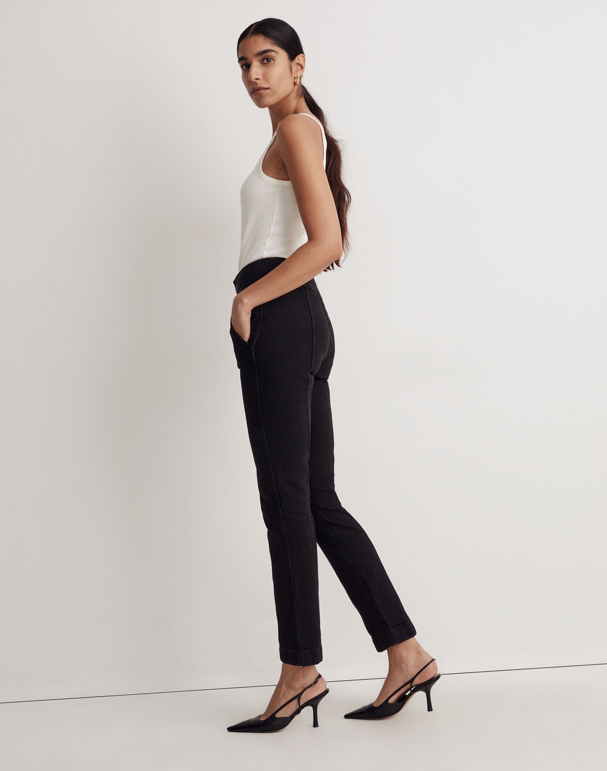 The Perfect Vintage Jean True Black Wash: Tuxedo Edition | Madewell