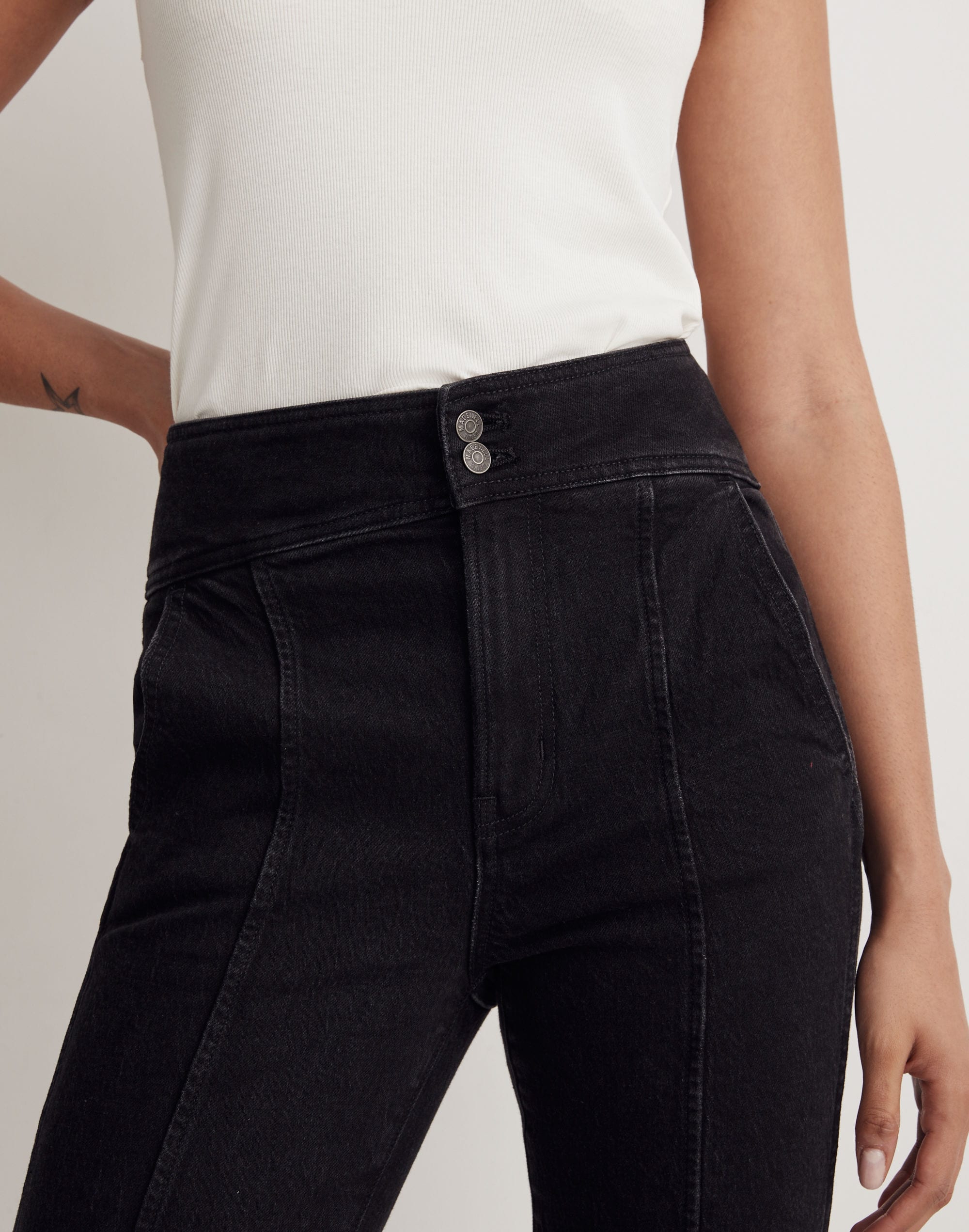 The Perfect Vintage Jean True Black Wash: Tuxedo Edition | Madewell