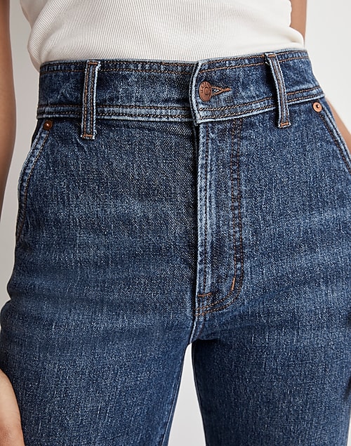 The Perfect Vintage Straight Jean Edition Stanhill Pocket in Wash
