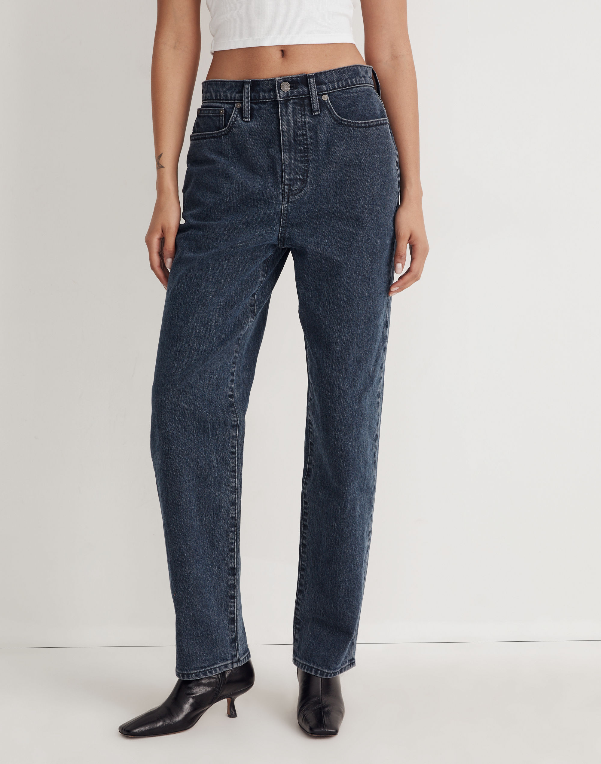 The Dadjean in Charcoal Indigo Wash | Madewell