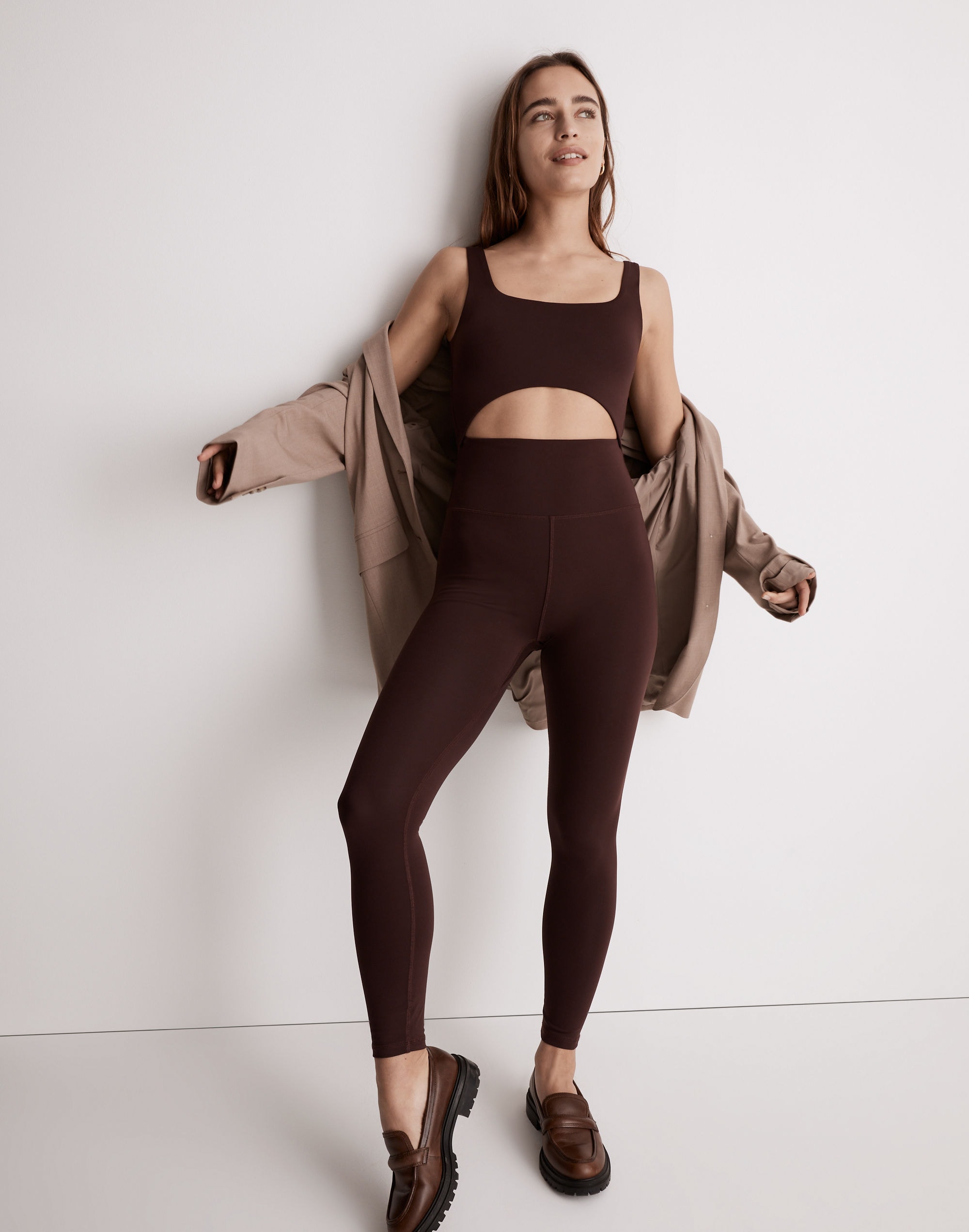 MWL Flex Cutout Unitard | Madewell