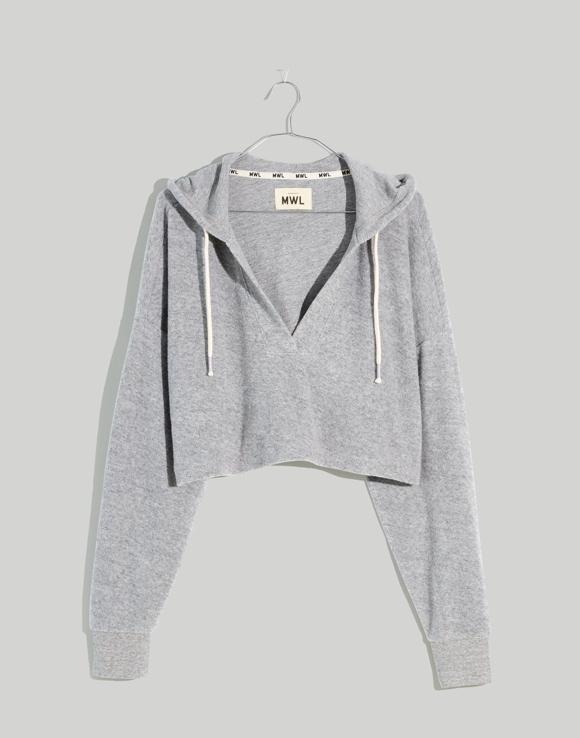 Brushed Drawstring Hoodie Sweatshirt | Madewell