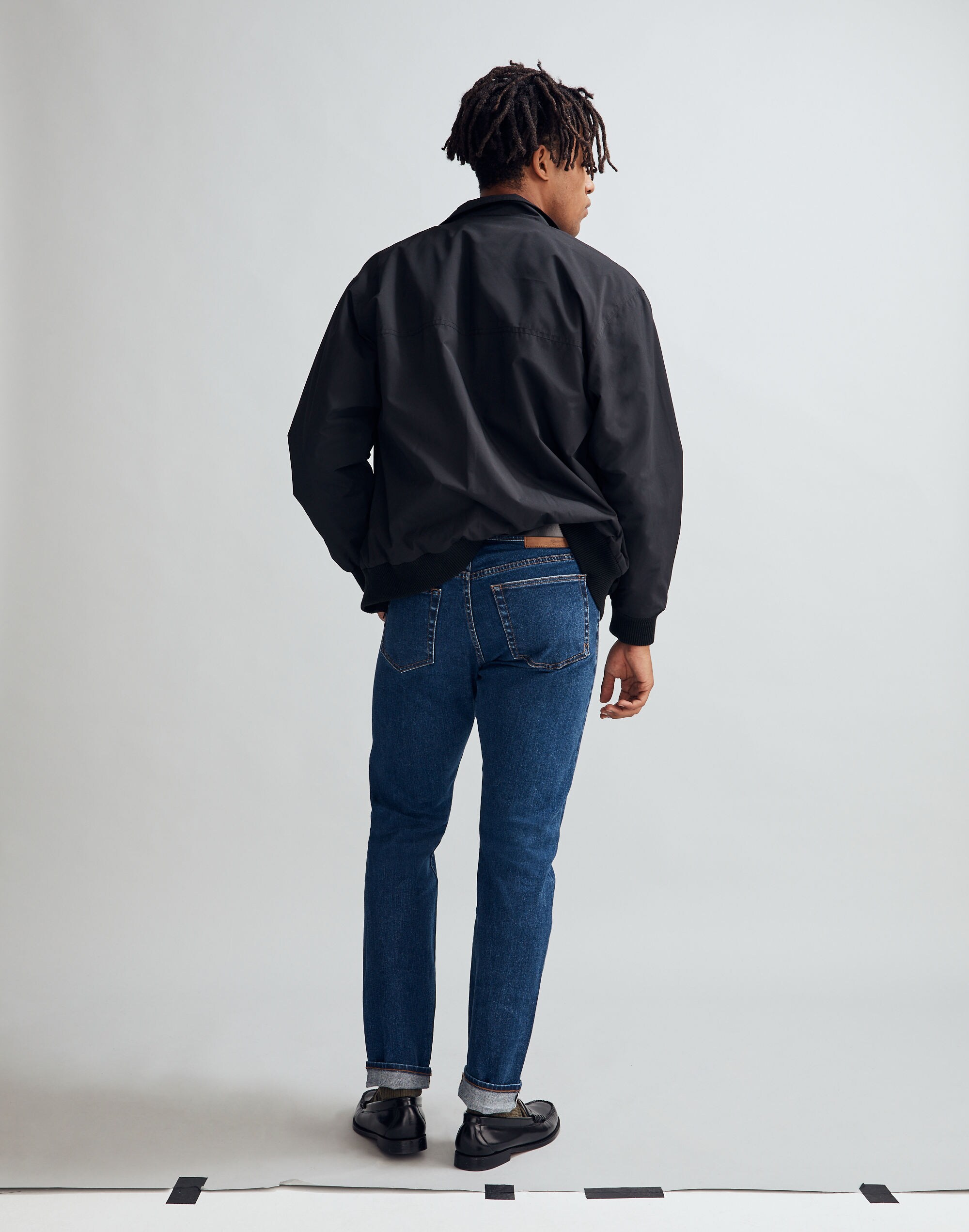 Athletic Slim Selvedge Jeans Belcourt Wash | Madewell