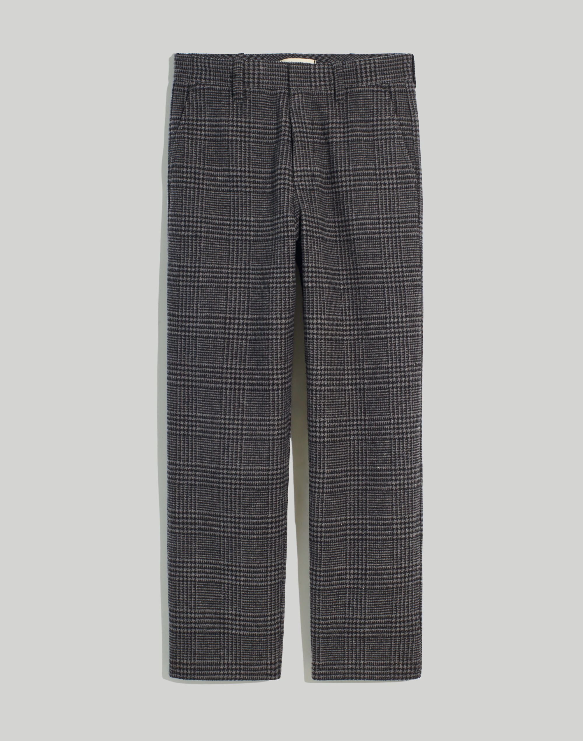 Baggy Straight Wool-Blend Pants | Madewell