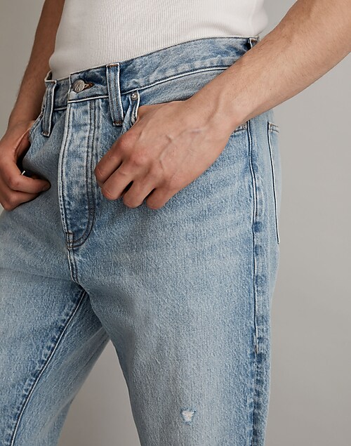 Vintage Bootcut Jeans in Bendale Wash: Patchwork Edition