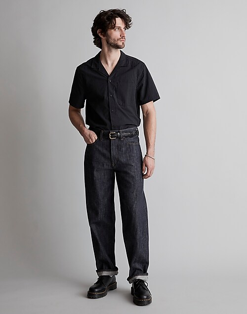 Men's Straight Cut Selvedge Jean - Raw Denim - Community Clothing