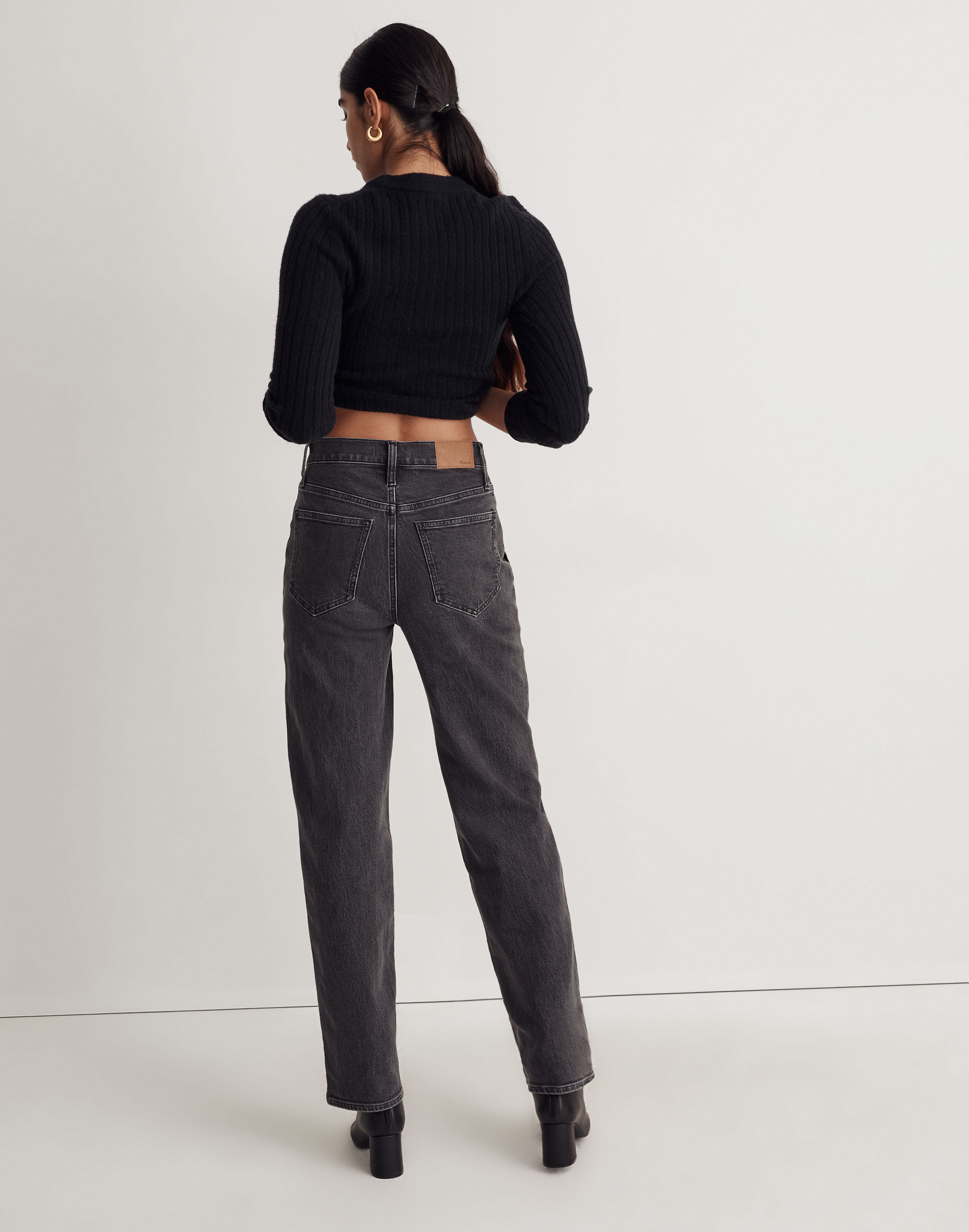 The Perfect Vintage Wide-Leg Jean Windhaven Wash: Patch-Pocket Edition | Madewell