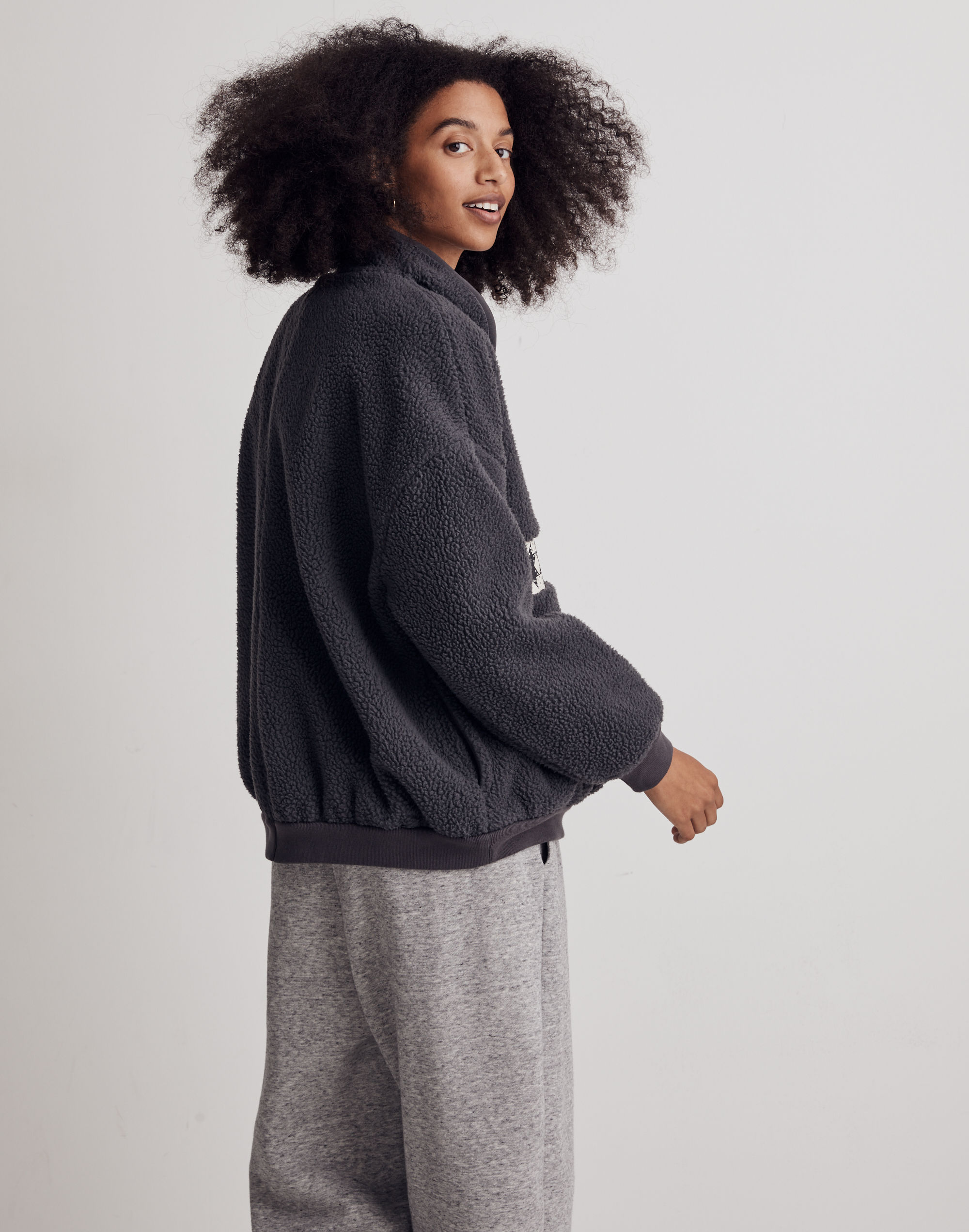 (Re)sourced Sherpa Popover Top | Madewell