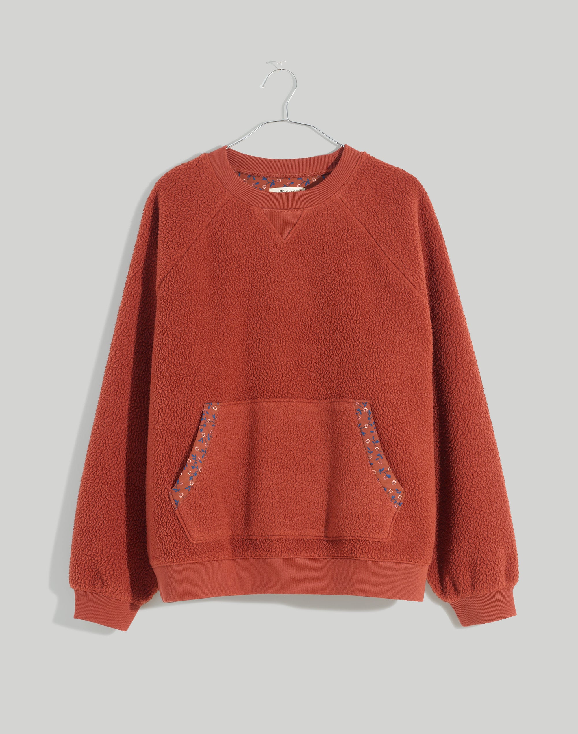 (Re)sourced Sherpa Sweatshirt: Quilted Edition | Madewell