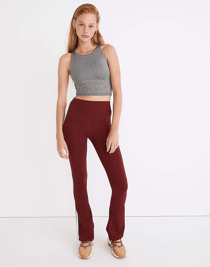 Solid Color 3 Inch High Waisted Track Active Skinny Leggings - Its All  Leggings