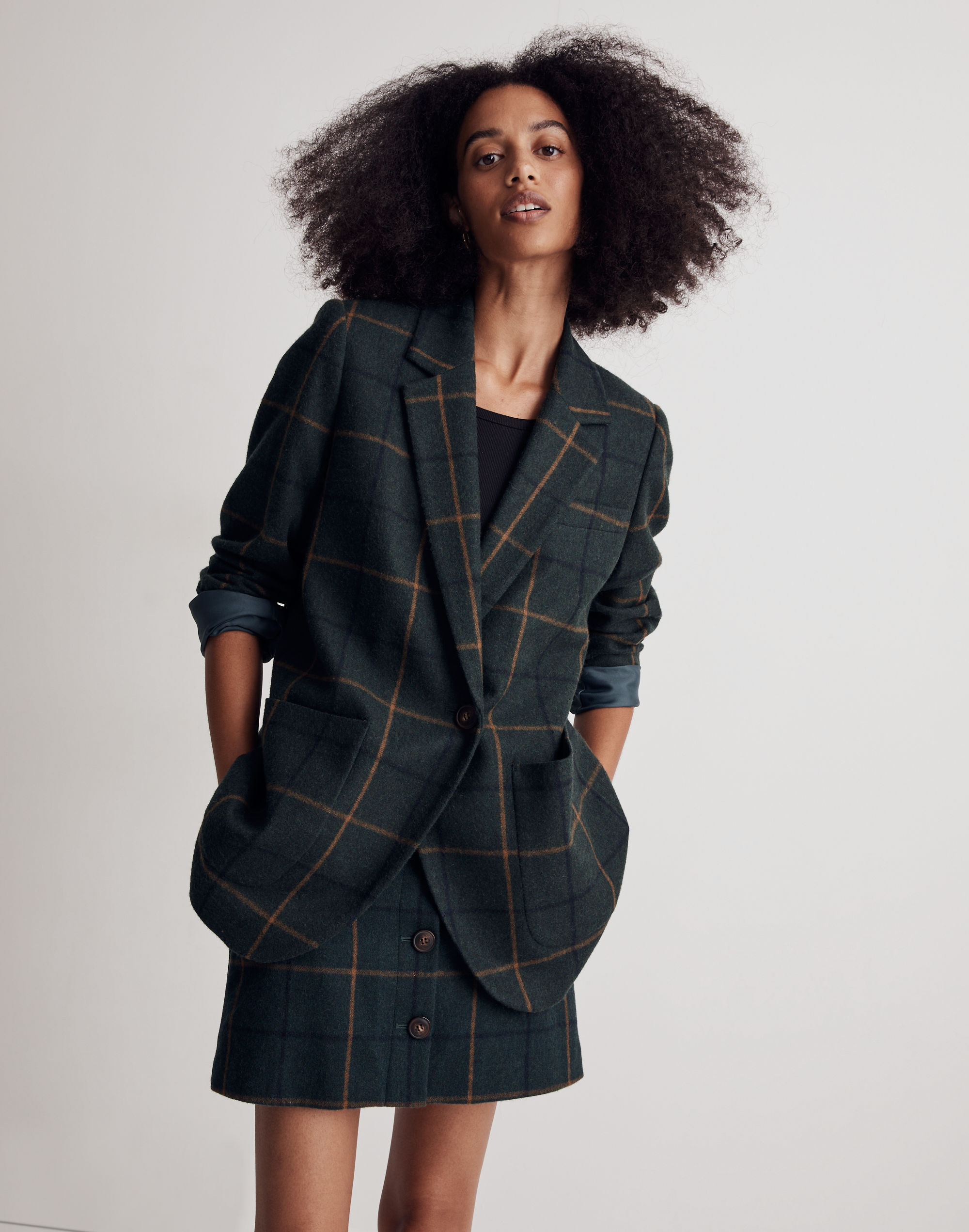 Larsen Blazer Windowpane | Madewell