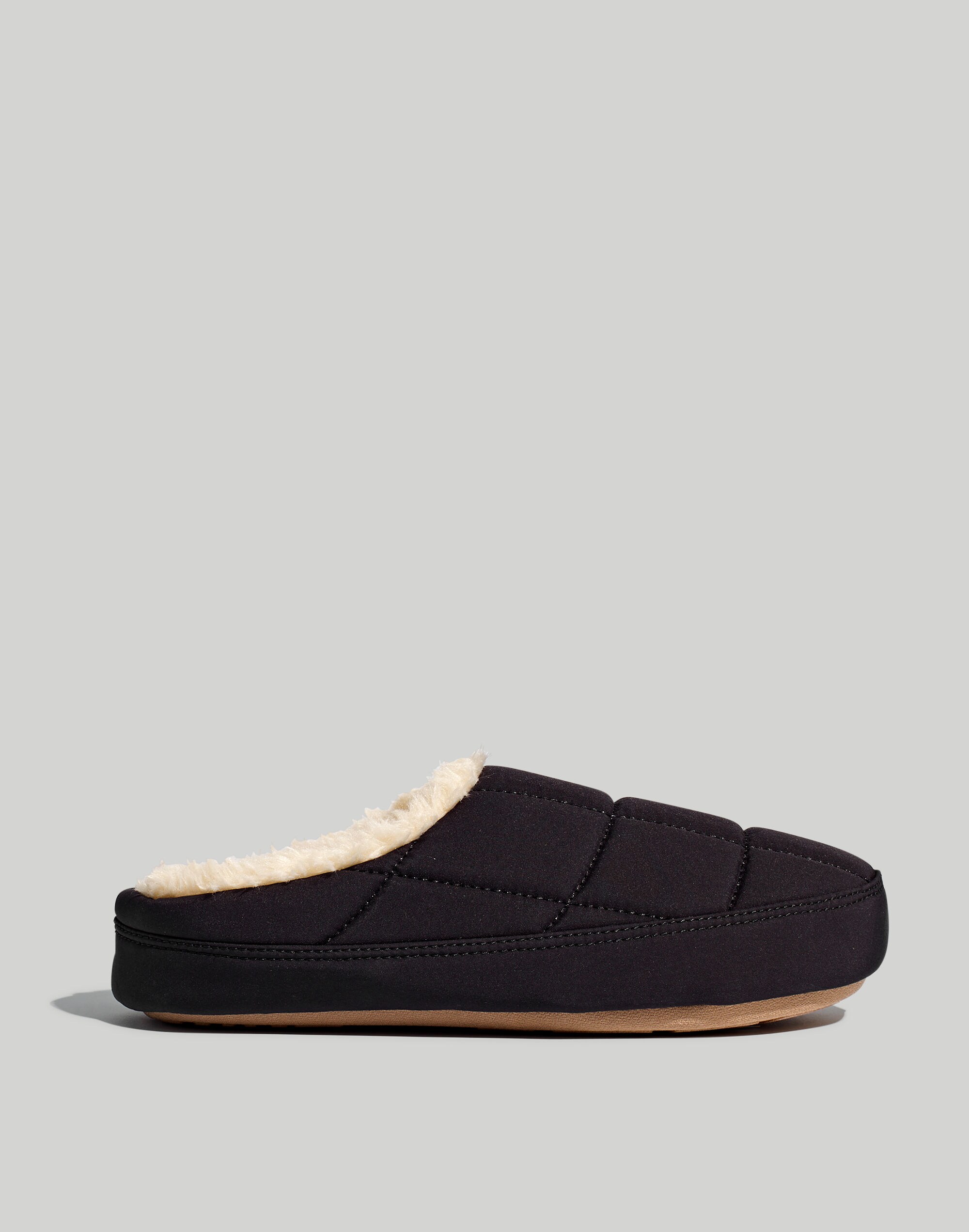 The Quilted Jacqueline Slipper Recycled Nylon | Madewell