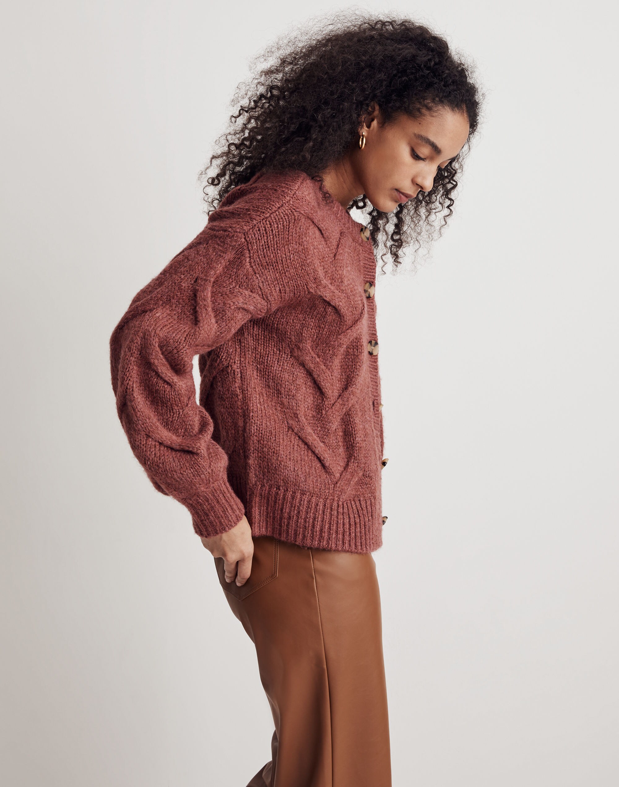 Cable Ashmont Cardigan Sweater | Madewell