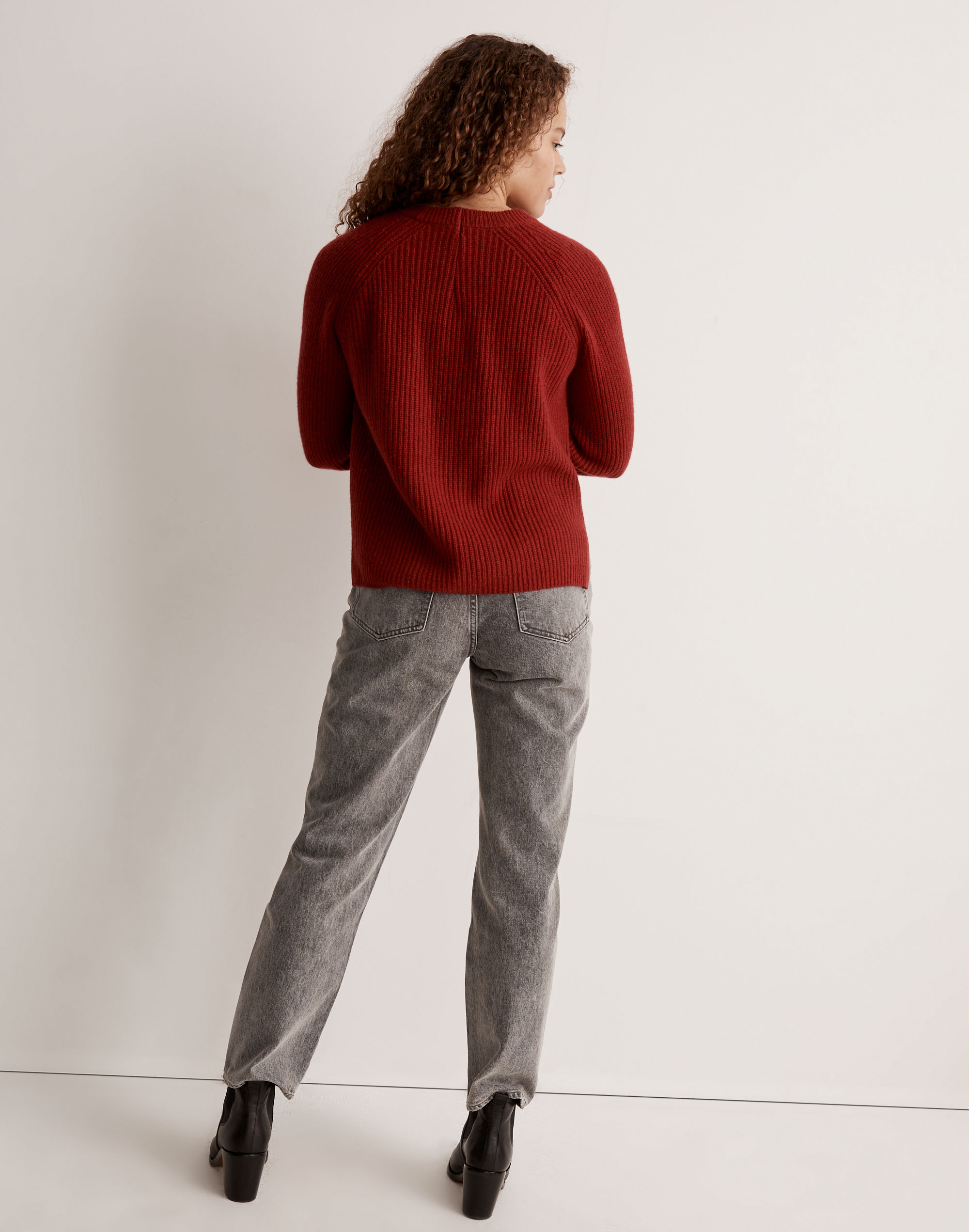 (Re)sourced Cashmere Fisherman Sweater | Madewell