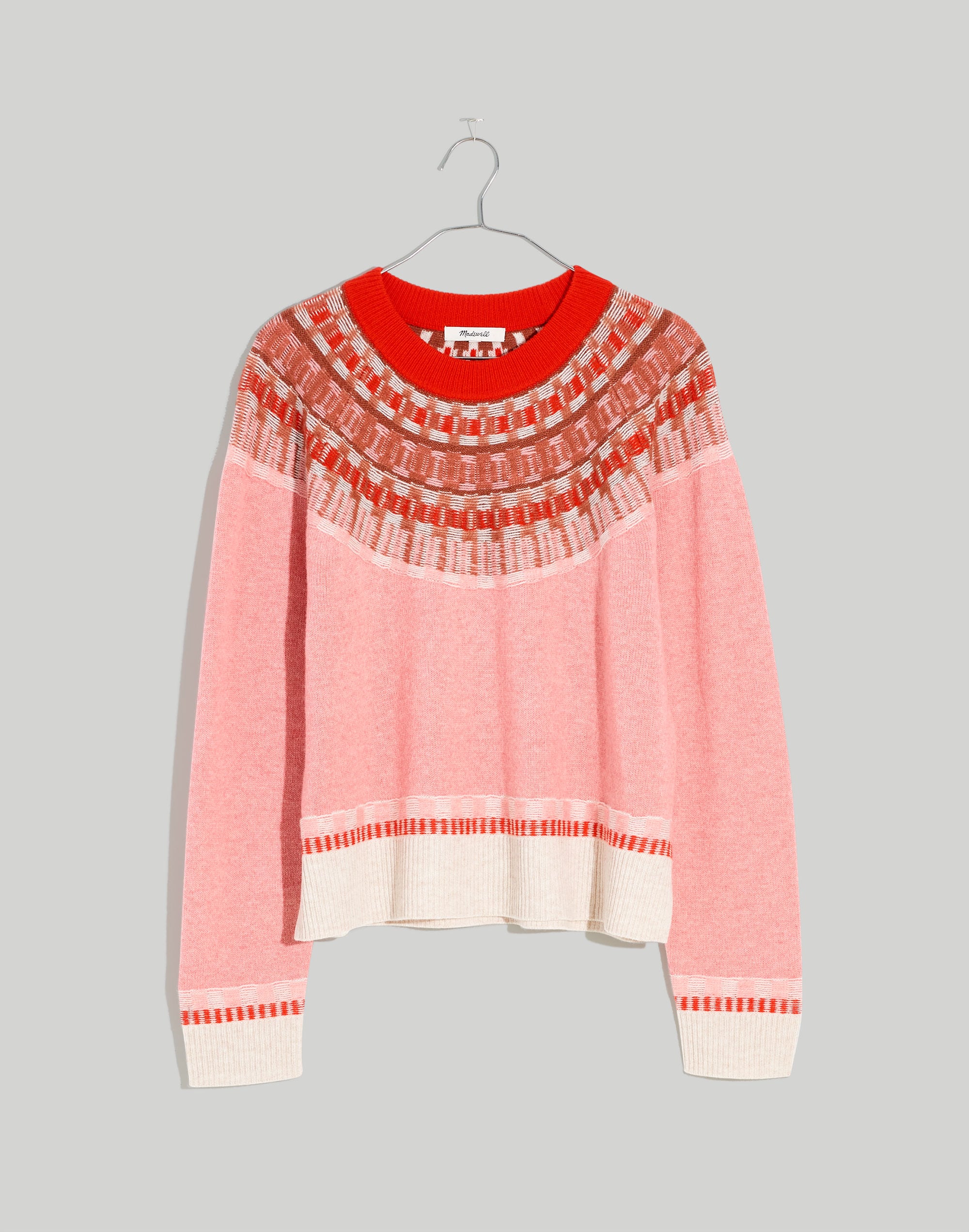 Fair Isle Mayer Pullover Sweater | Madewell