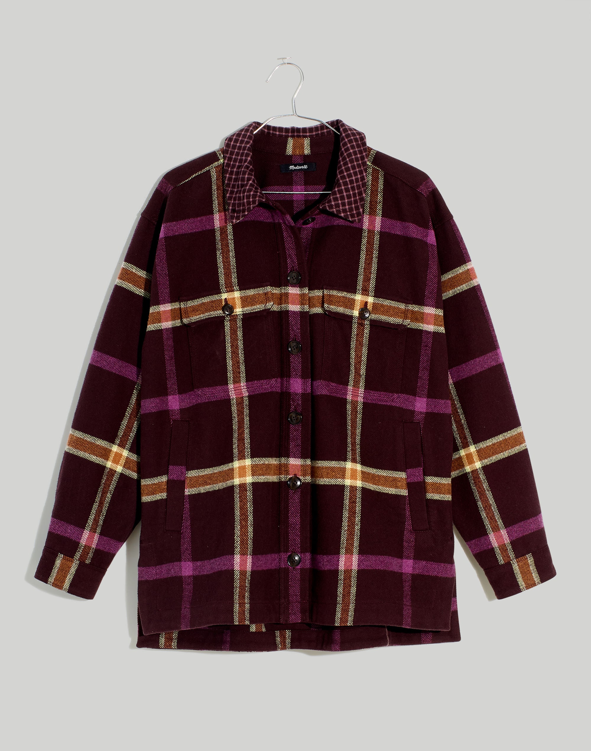 Rigby Shirt-Jacket in Plaid | Madewell