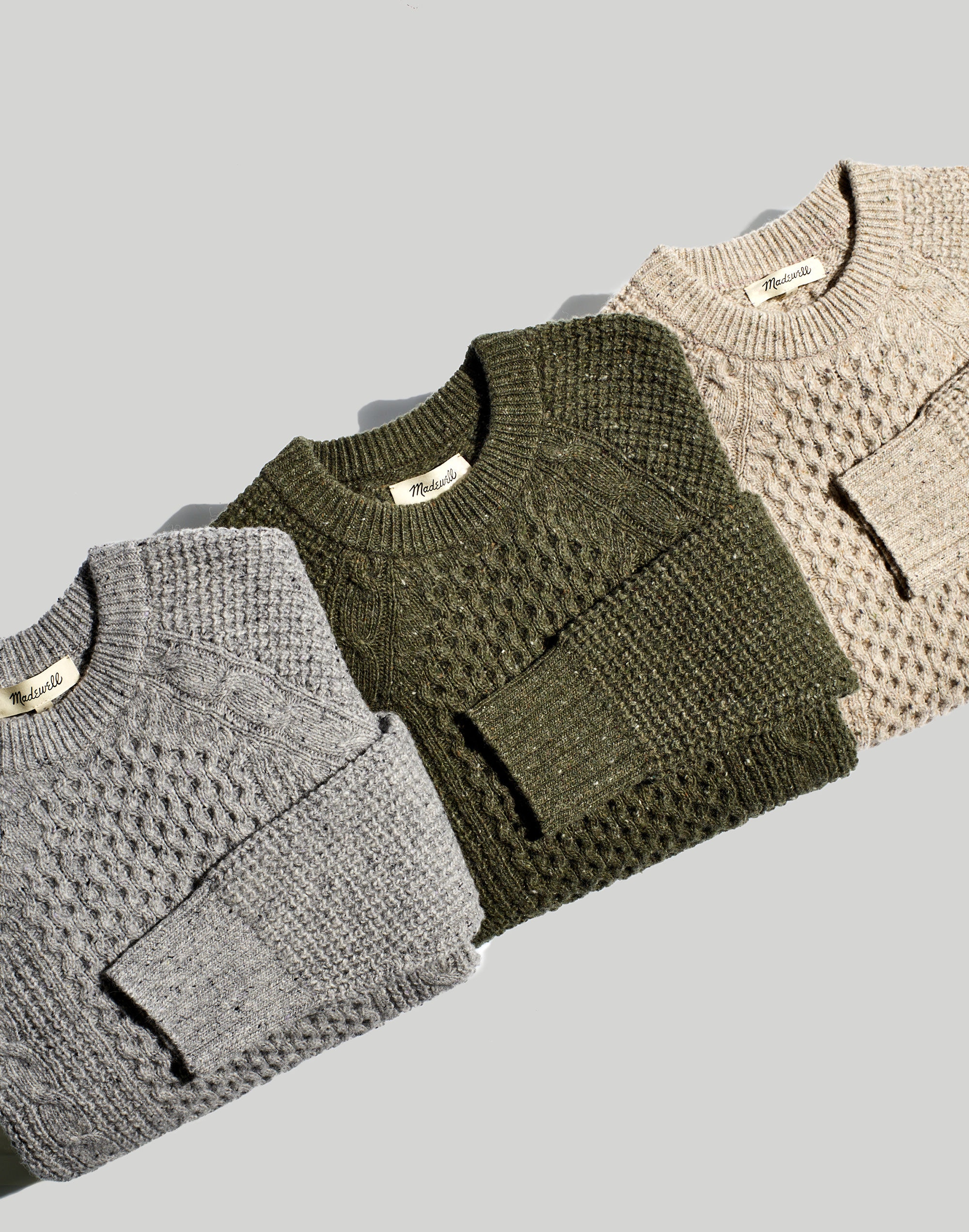 Cableknit Fisherman Sweater | Madewell