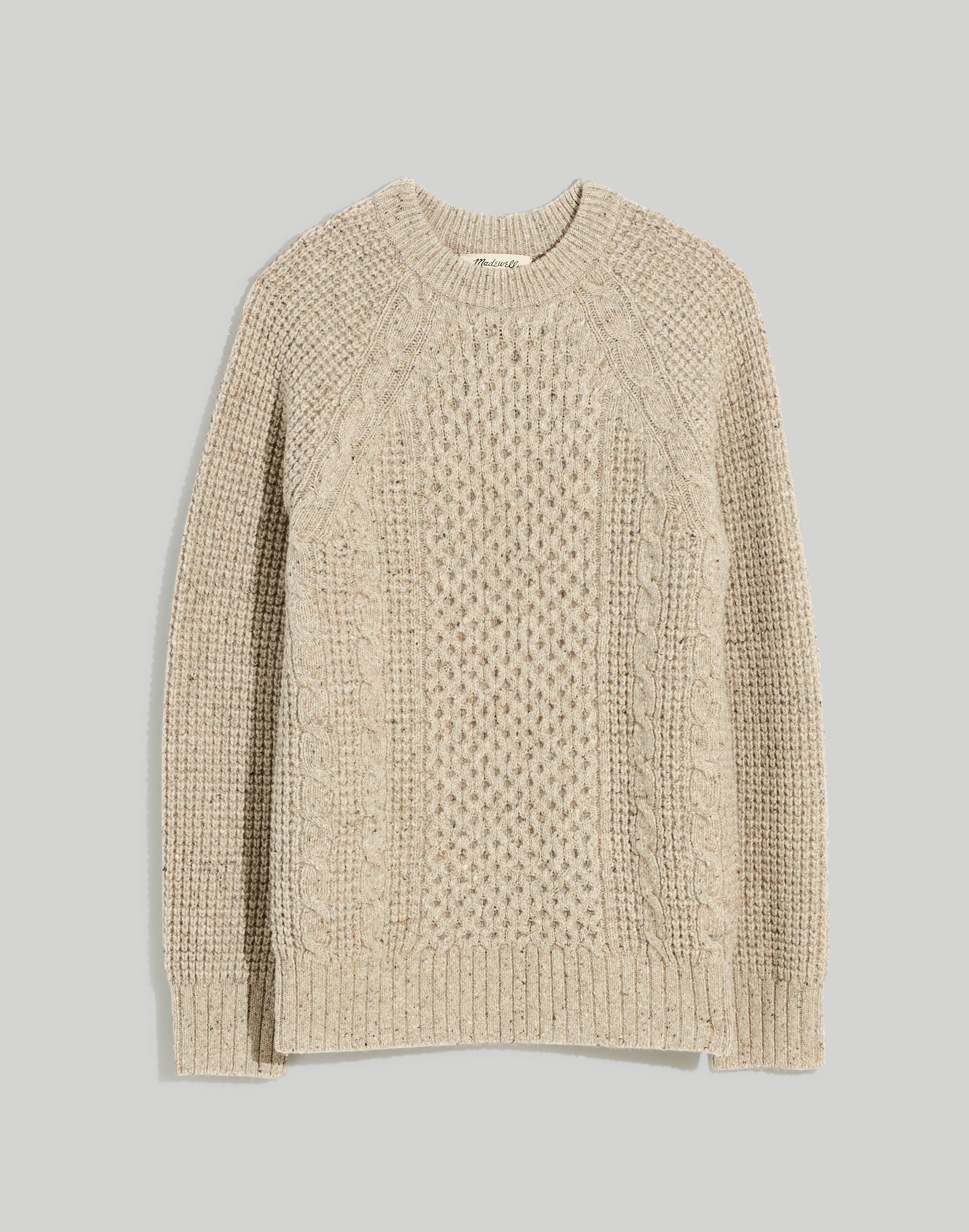 Cableknit Fisherman Sweater | Madewell