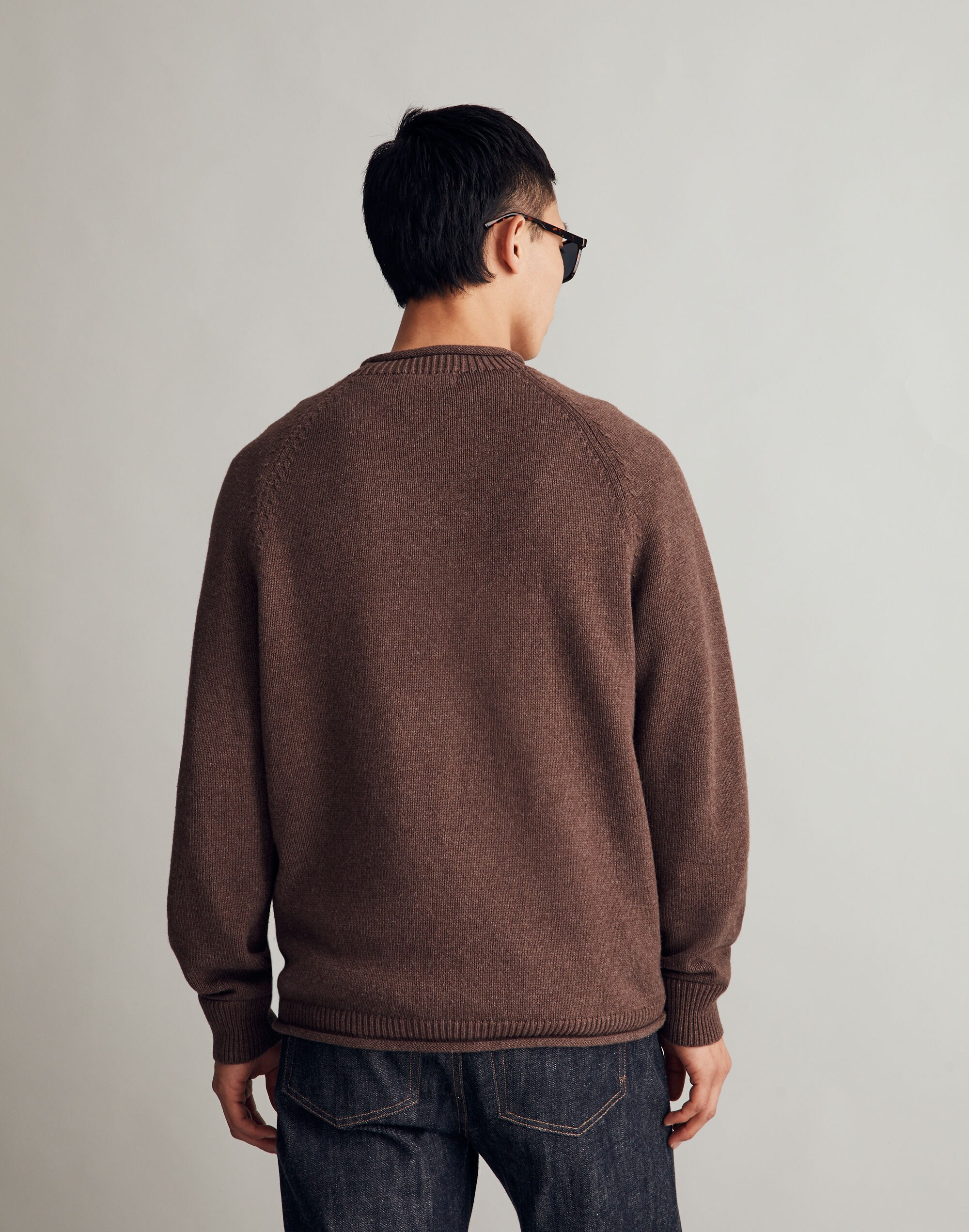 Rolled Mockneck Sweater | Madewell