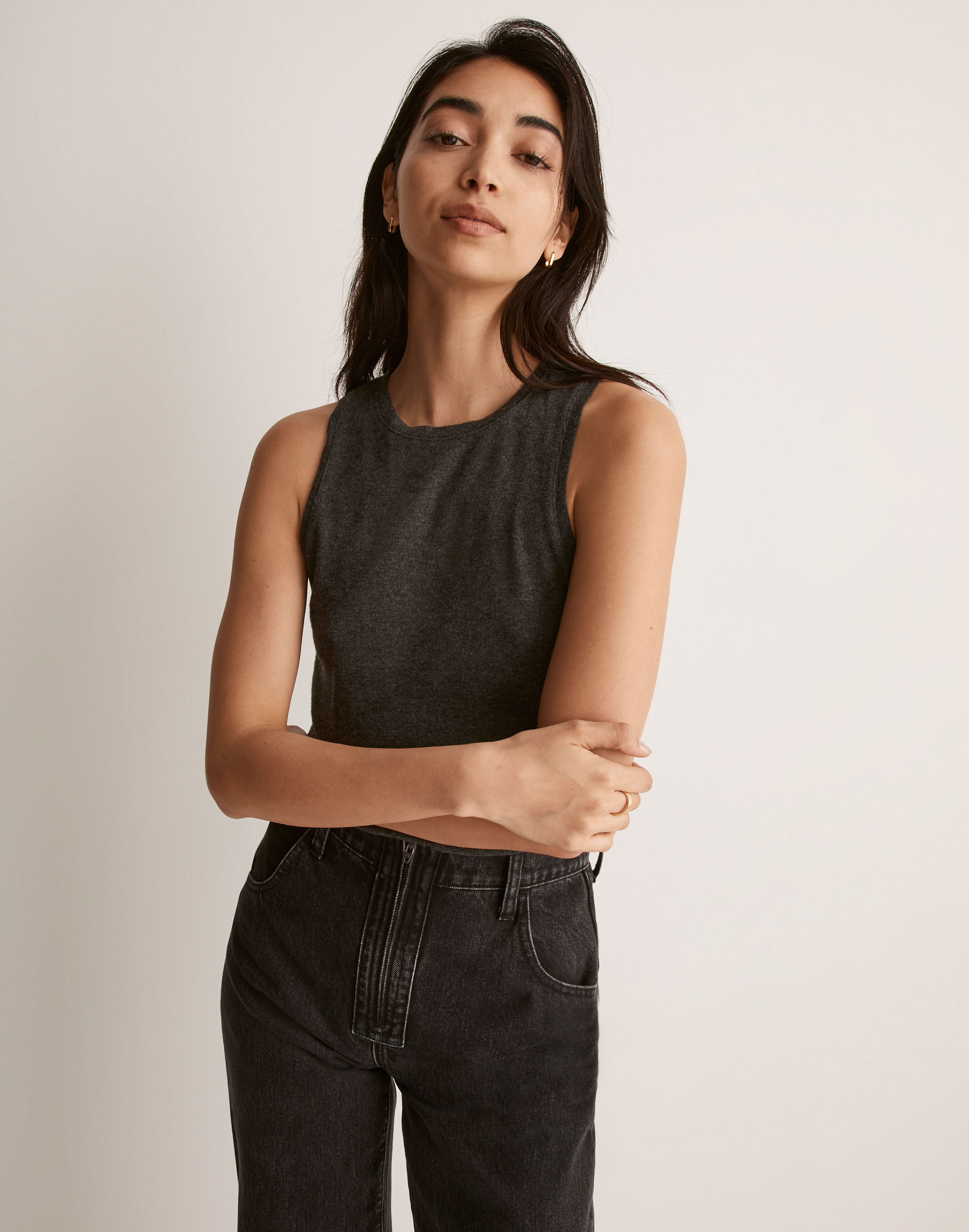 Ribbed Sleeveless Tank | Madewell