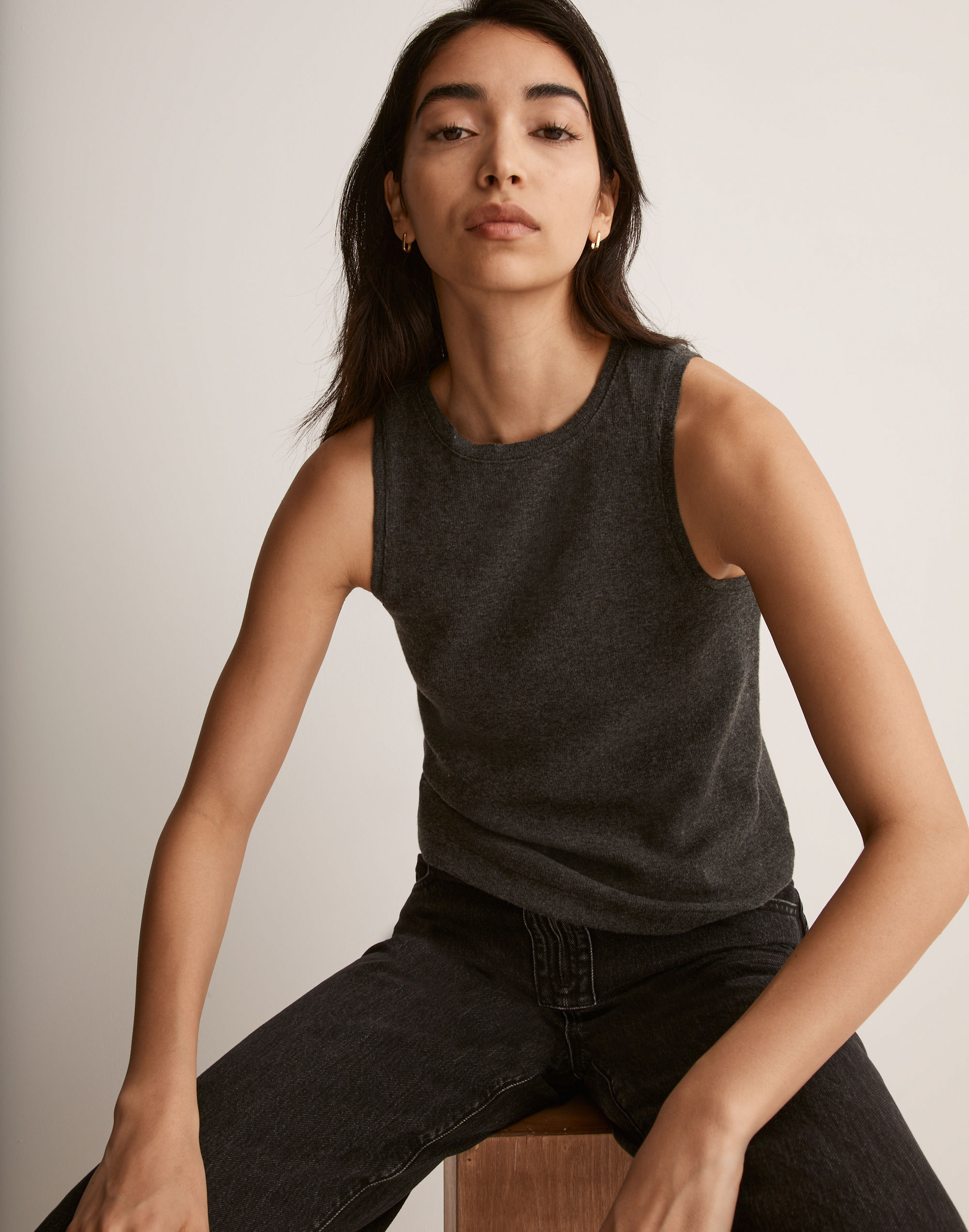 Ribbed Sleeveless Tank | Madewell