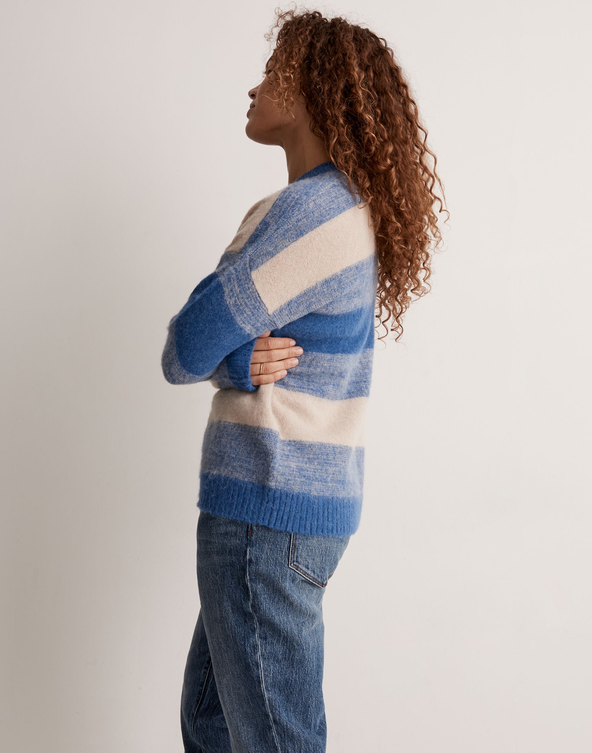 Space-Dyed Otis Pullover Sweater | Madewell