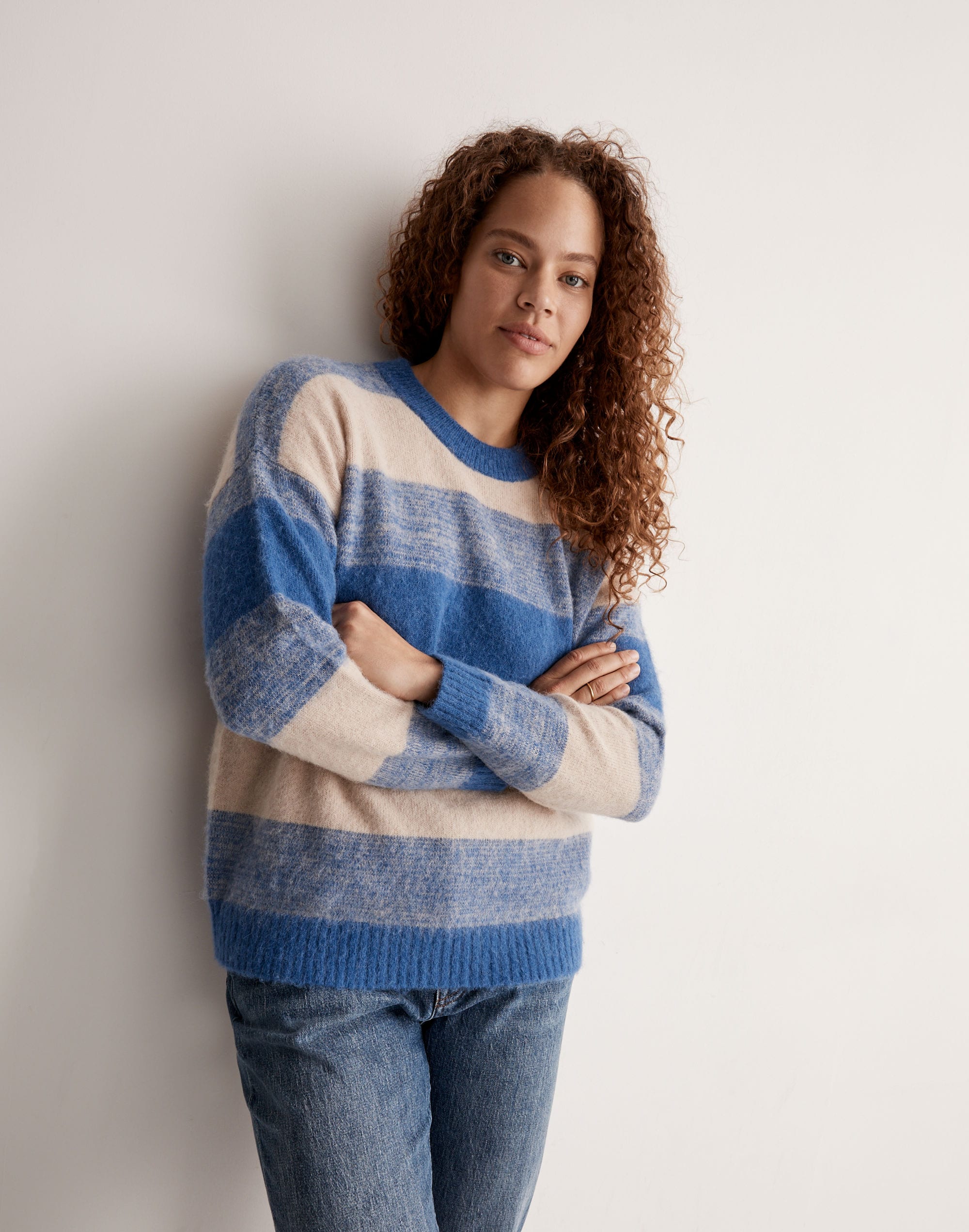 Space-Dyed Otis Pullover Sweater | Madewell