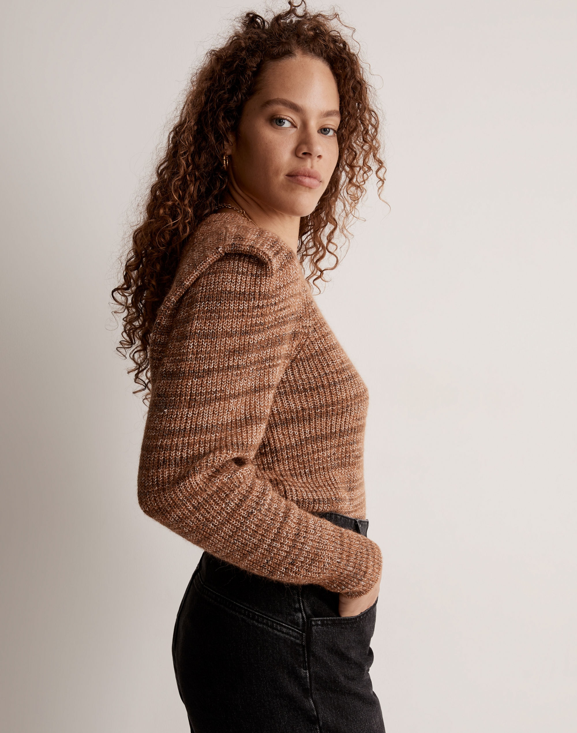 Space-Dyed Prentiss Pullover Sweater | Madewell