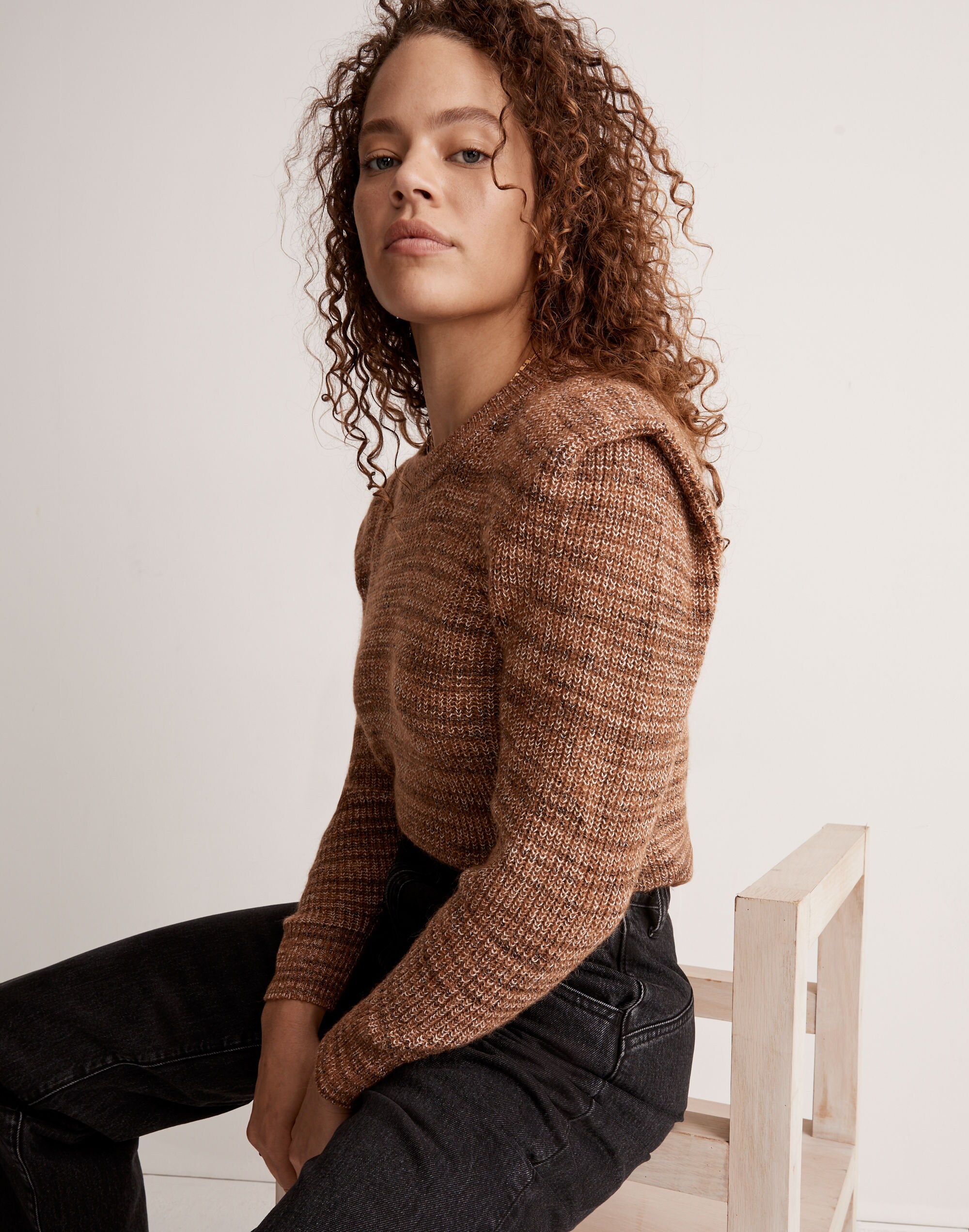 Space-Dyed Prentiss Pullover Sweater | Madewell