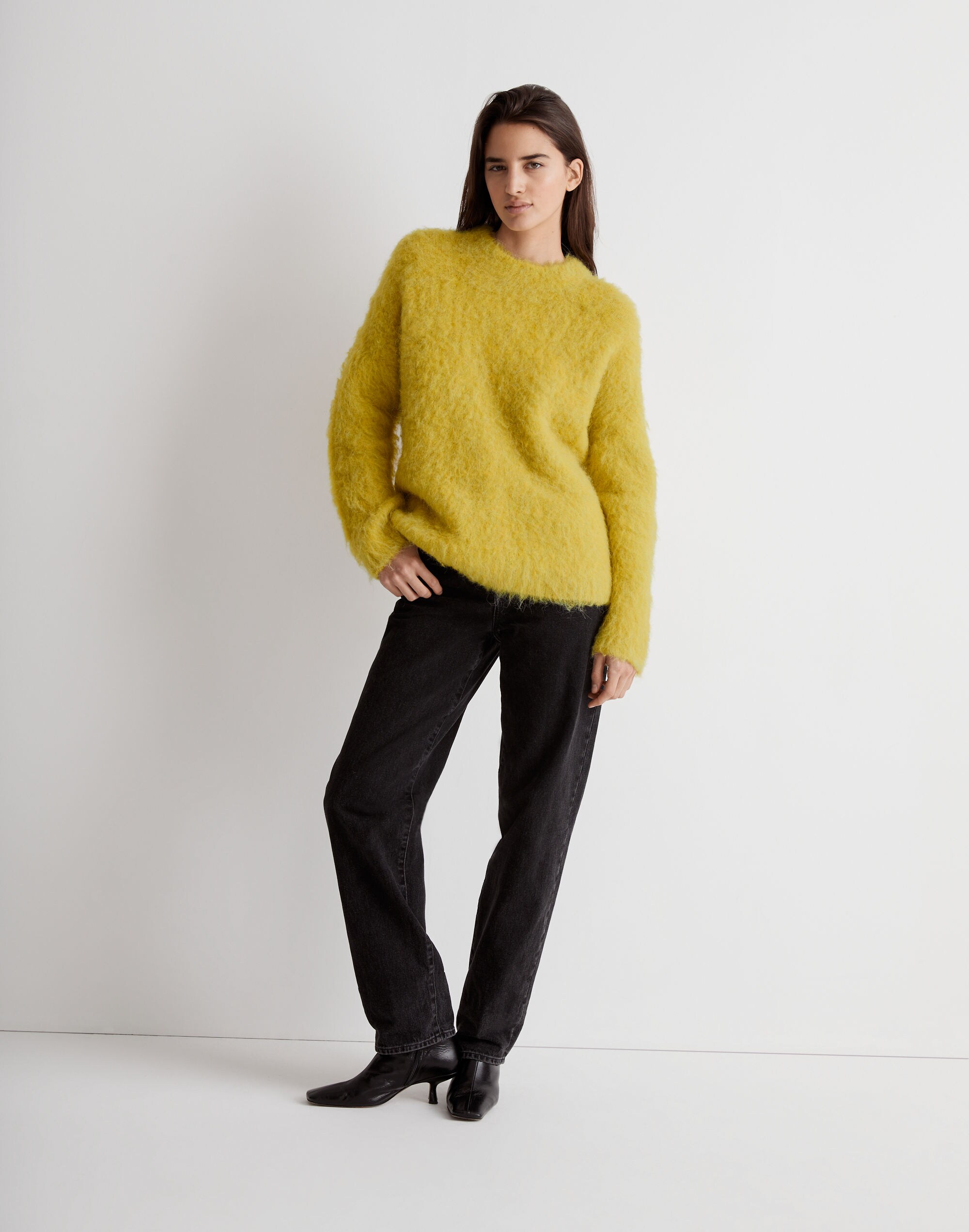 Brushed Otis Pullover Sweater | Madewell