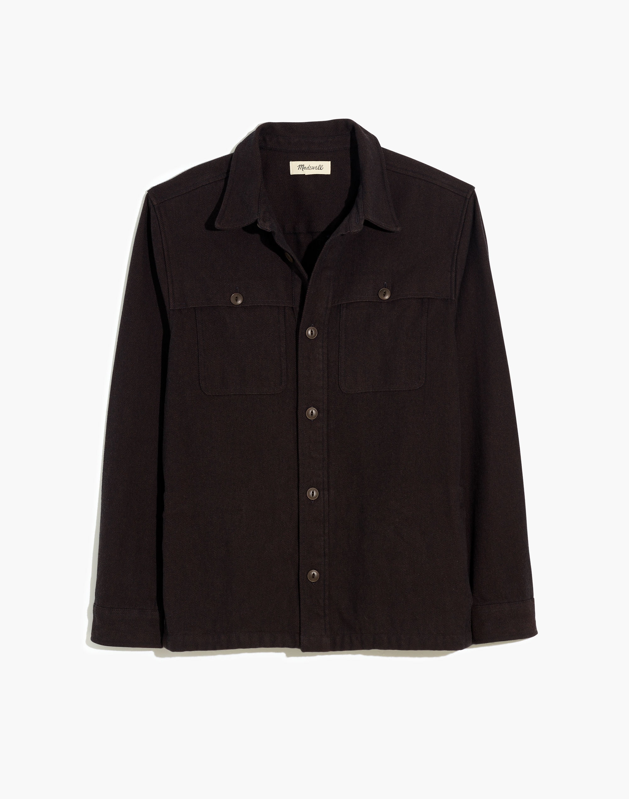 Twill Easy Shirt-Jacket | Madewell