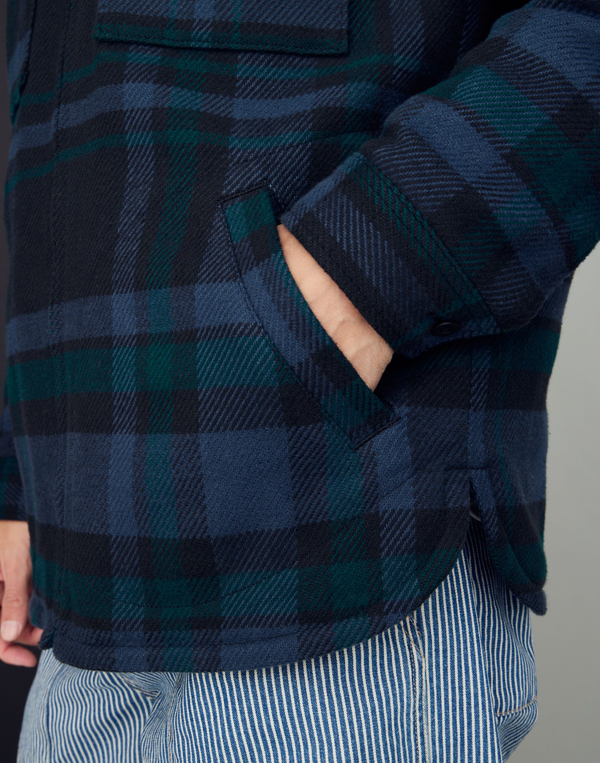 Flannel Shirt-Jacket Plaid | Madewell