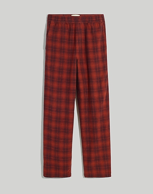 EXP Men's Plaid Pajama Pants, Green