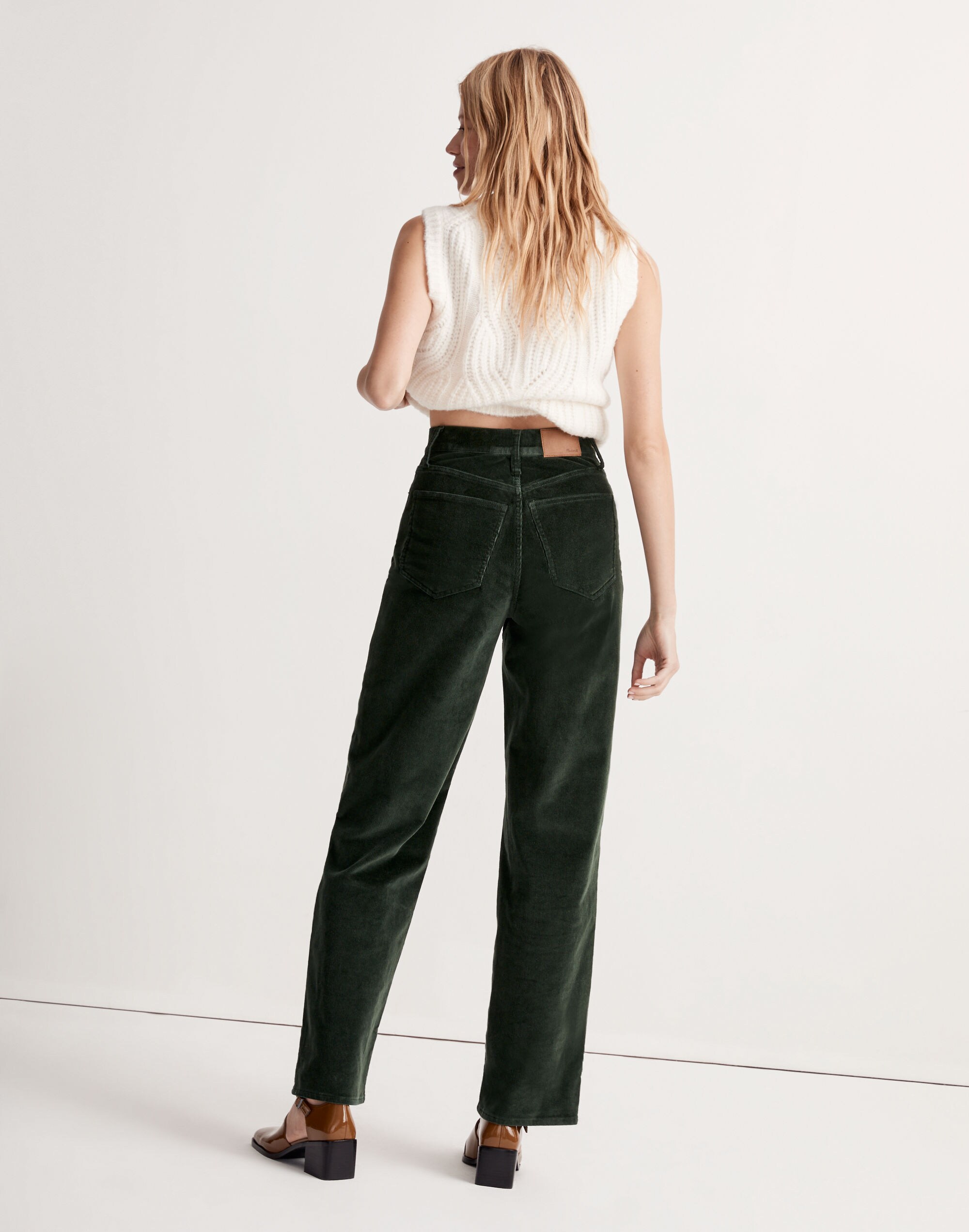 The Perfect Vintage Wide-Leg Pant: Corduroy Edition