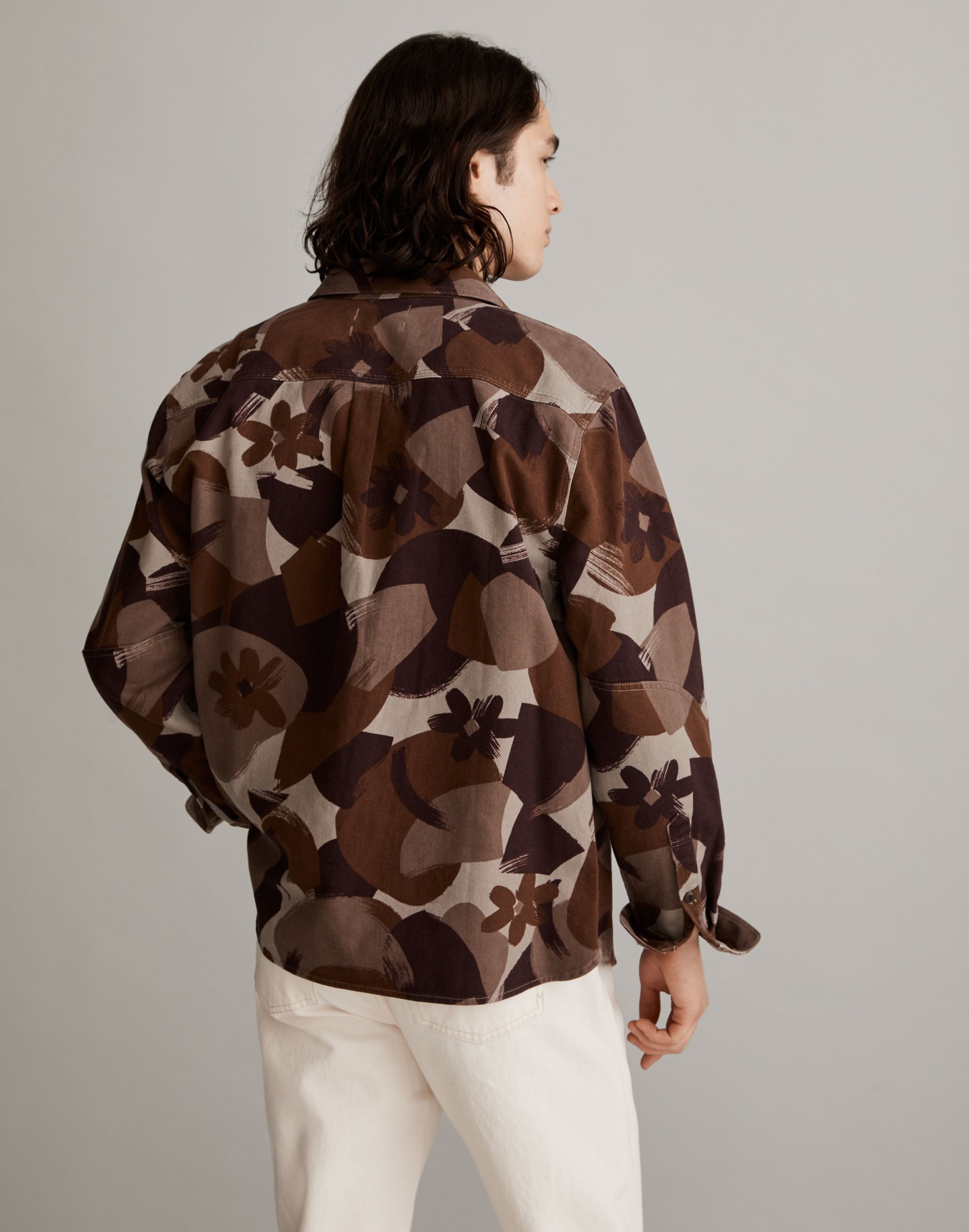 Work Shirt in Brushstroke Camo