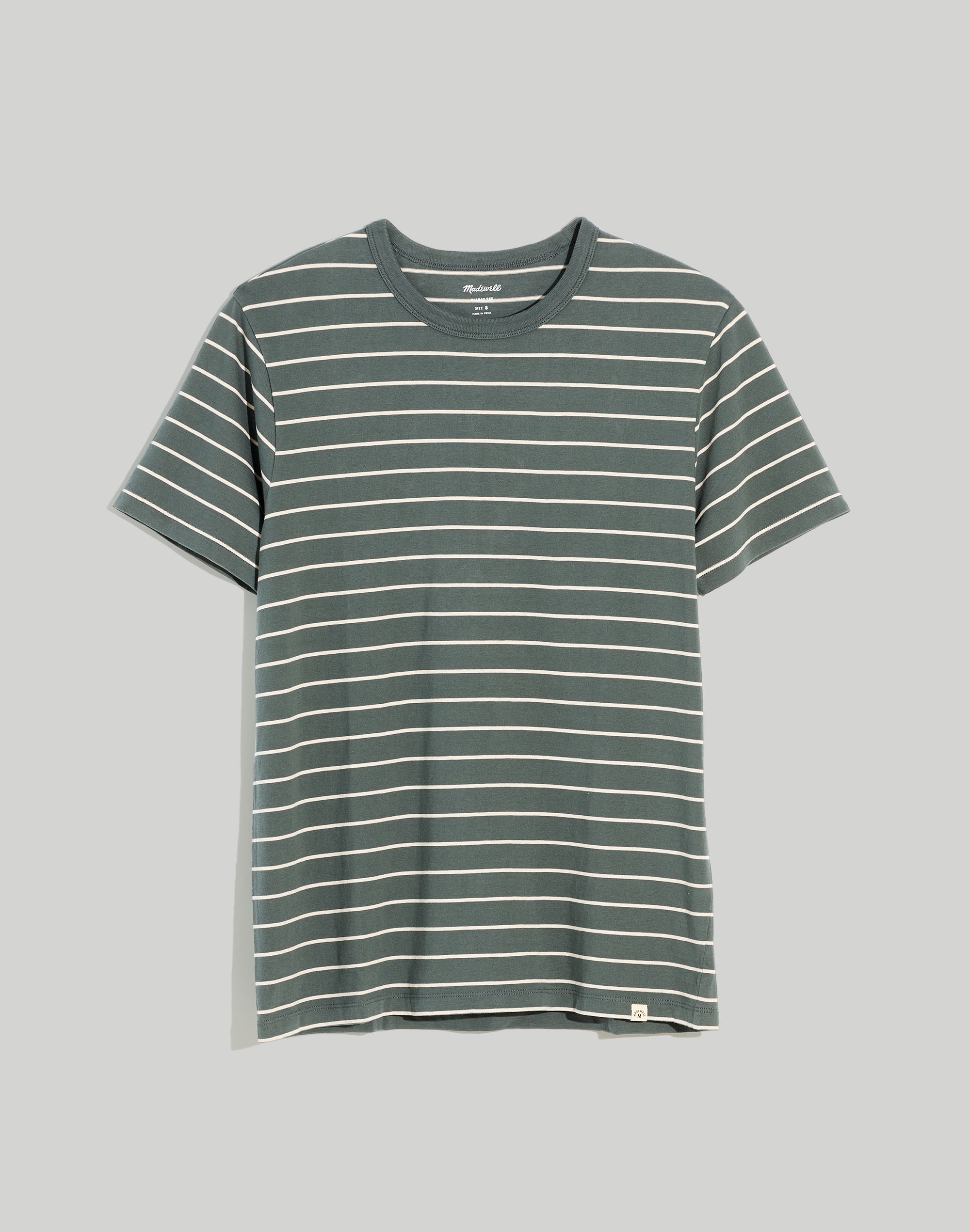 Allday Tee Witherby Stripe | Madewell