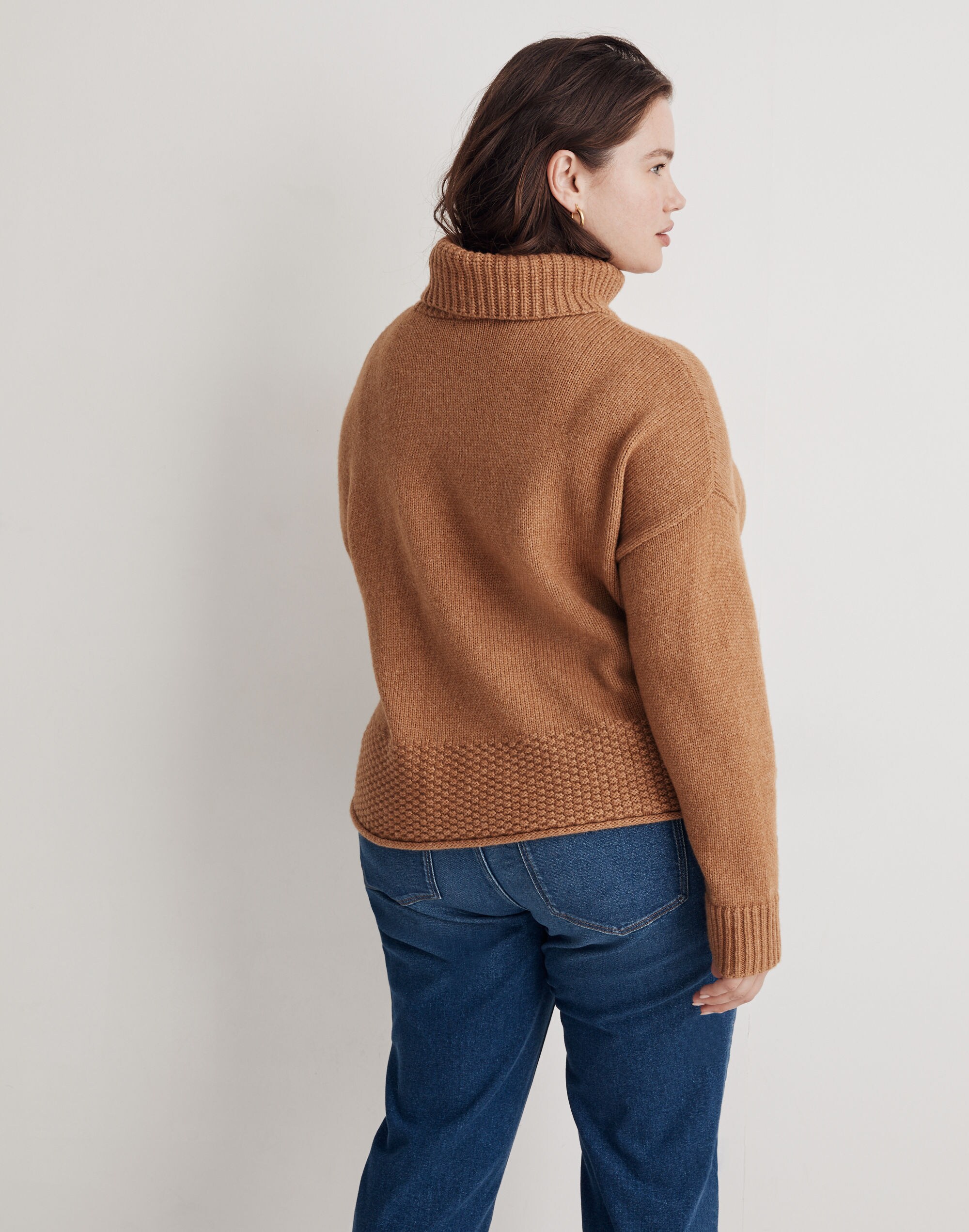 Plus Sadler Turtleneck Sweater | Madewell