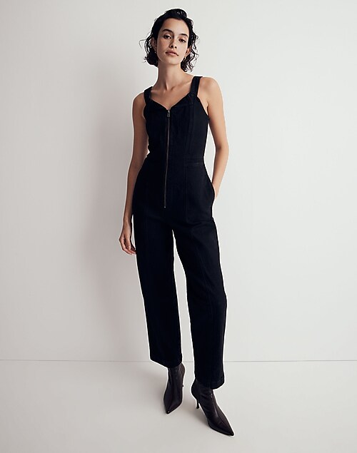 Ruffle Collar Jumpsuit - Our Second Nature