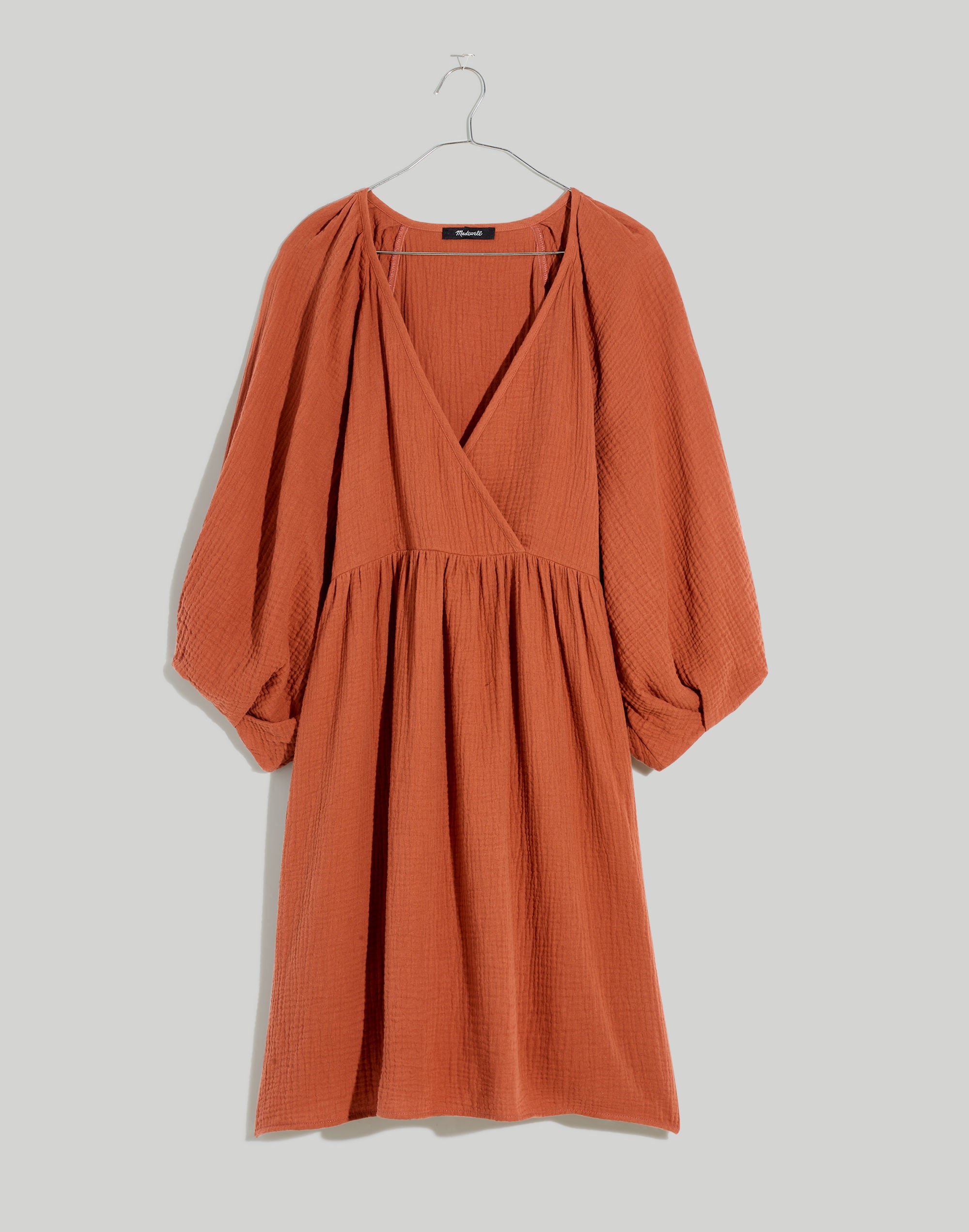 Marianna Puff-Sleeve Mini Dress | Madewell