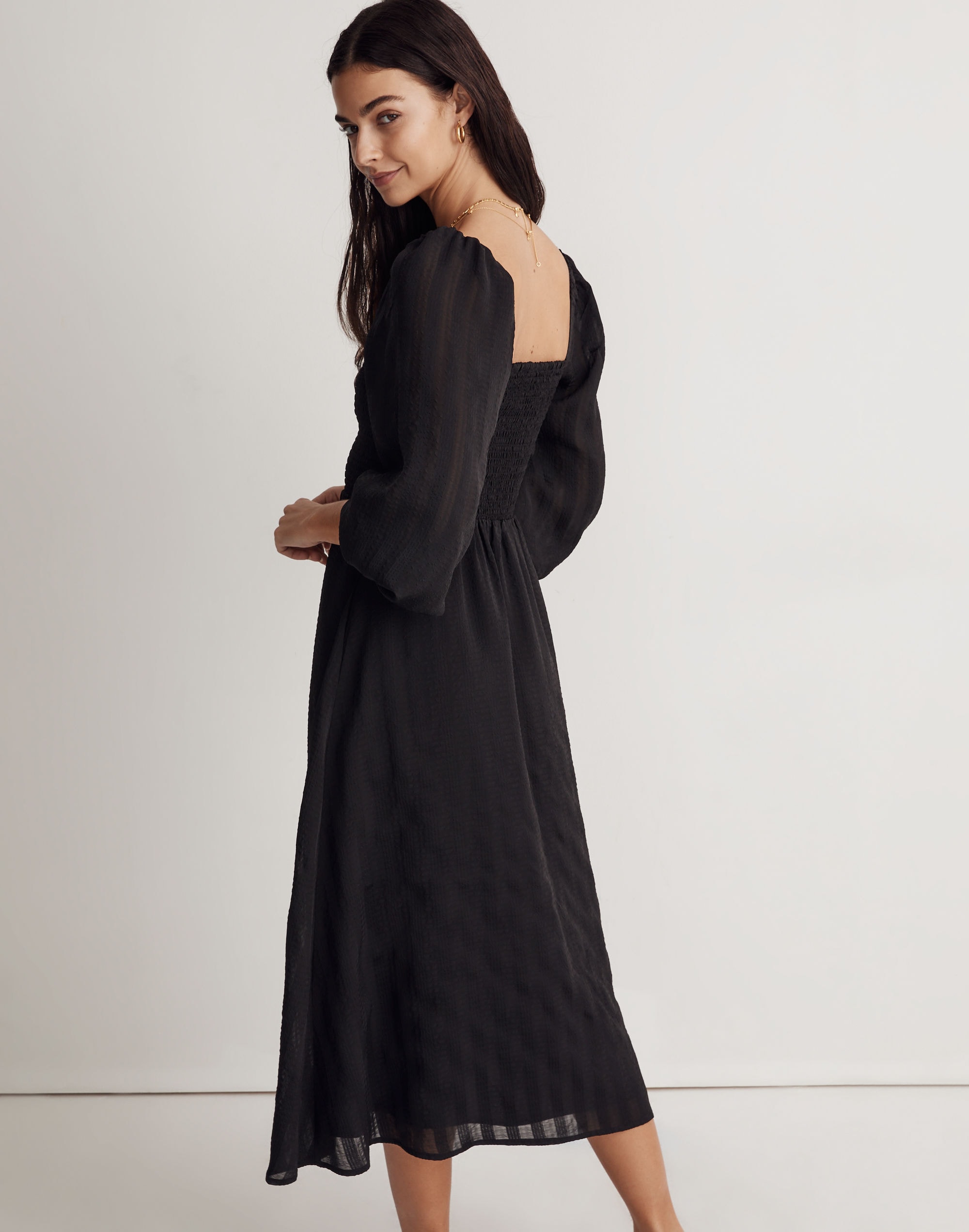 Lucie Sweetheart Midi Dress | Madewell