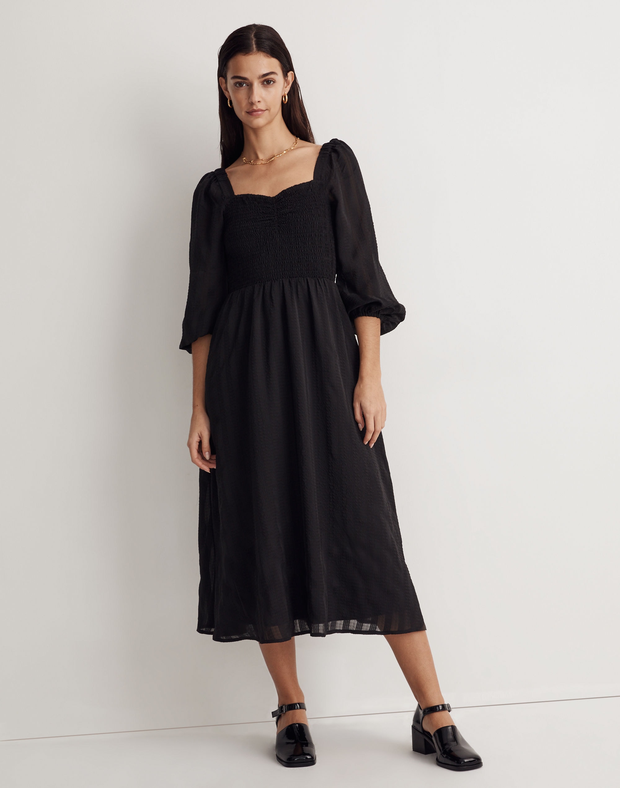 Black 2025 dress madewell