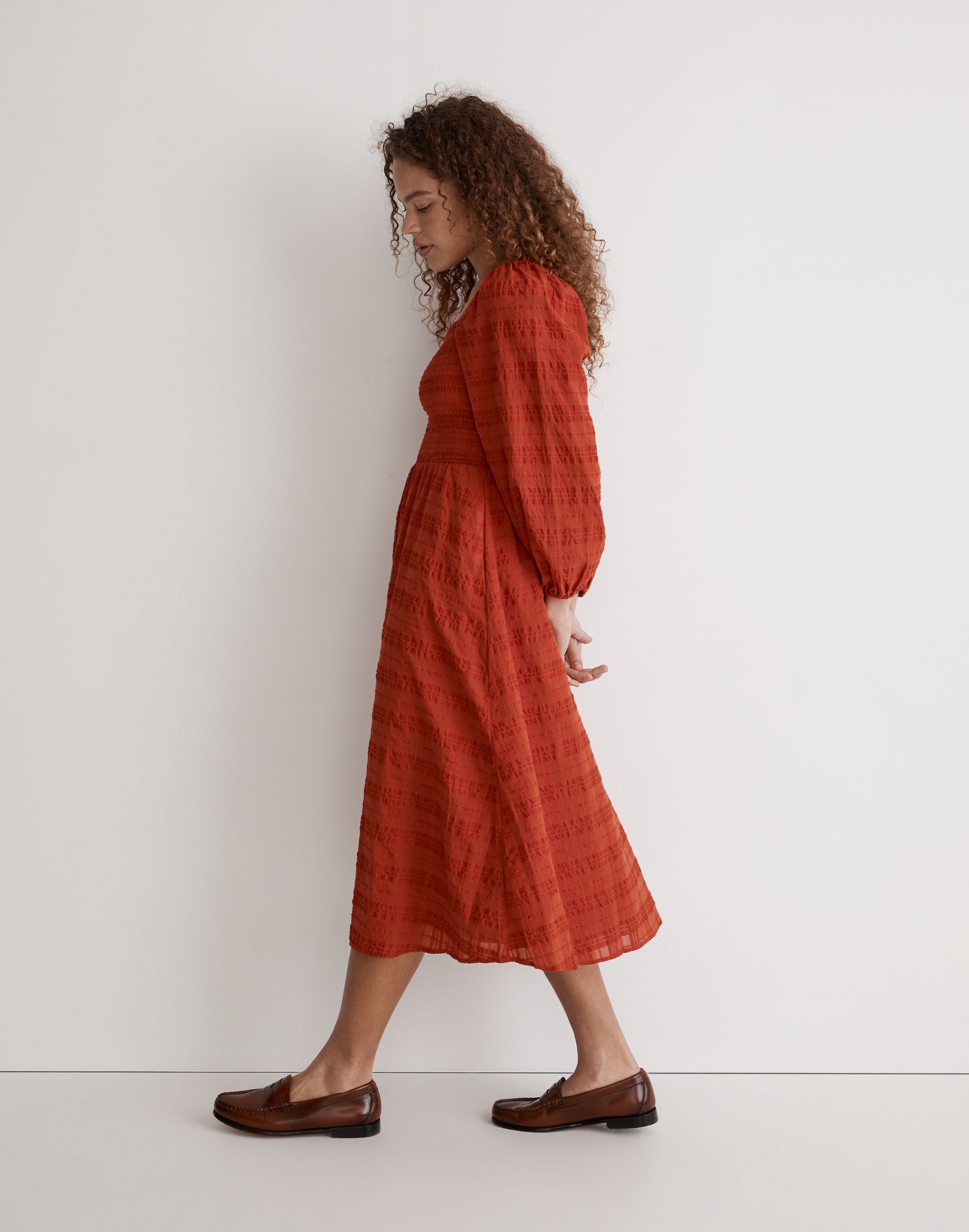 Lucie Sweetheart Midi Dress | Madewell