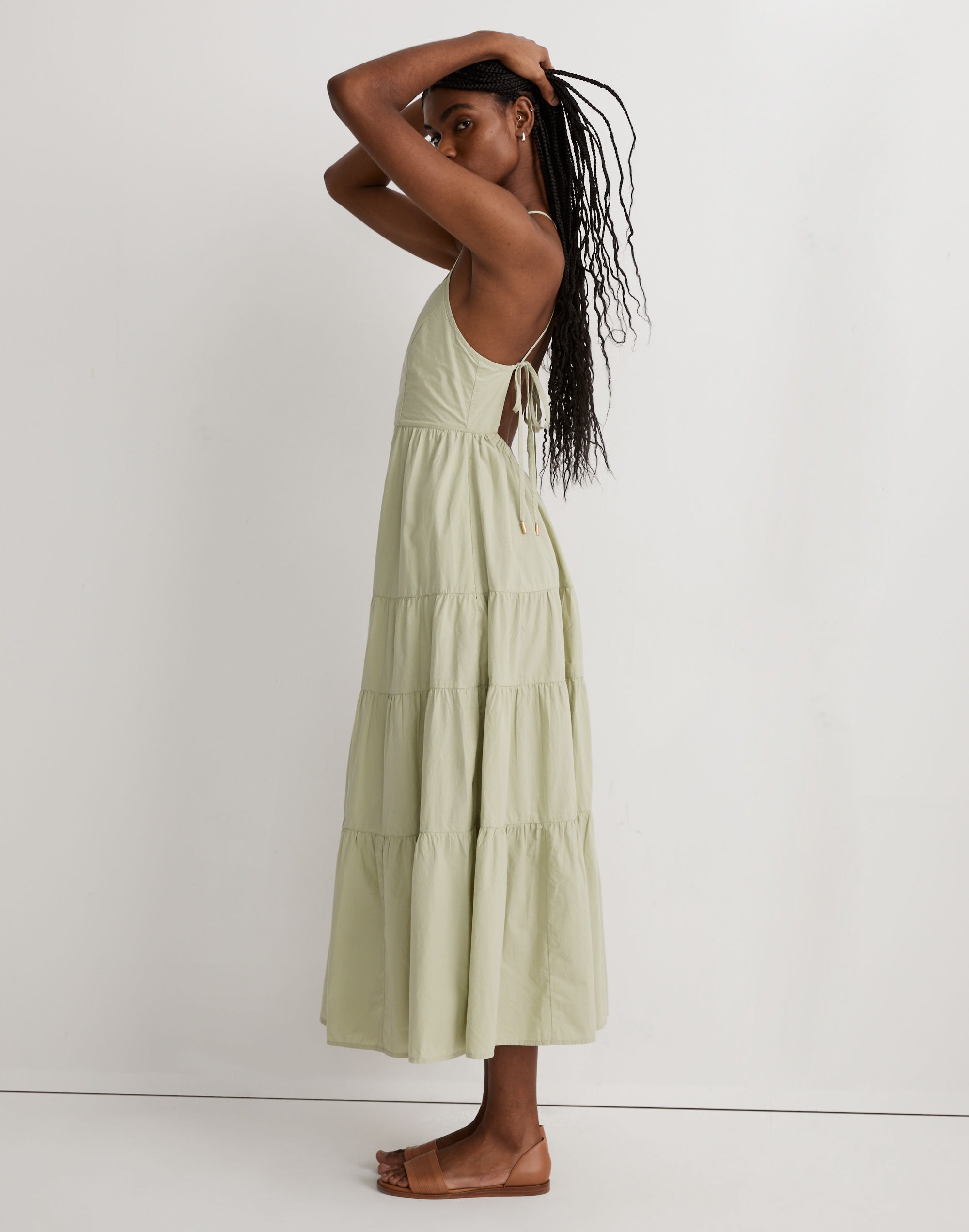 Sidonie Poplin Maxi Dress | Madewell