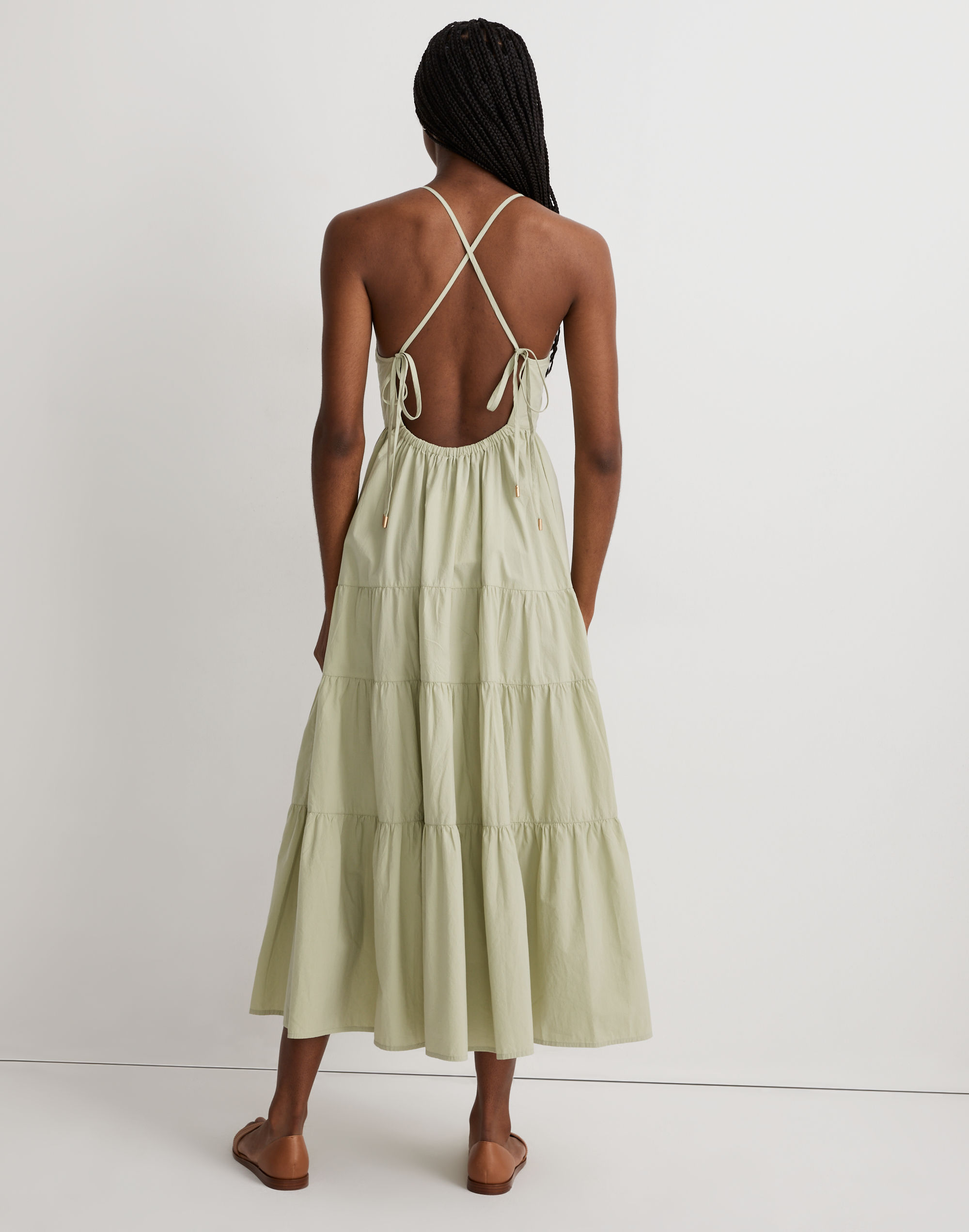 Sidonie Poplin Maxi Dress | Madewell