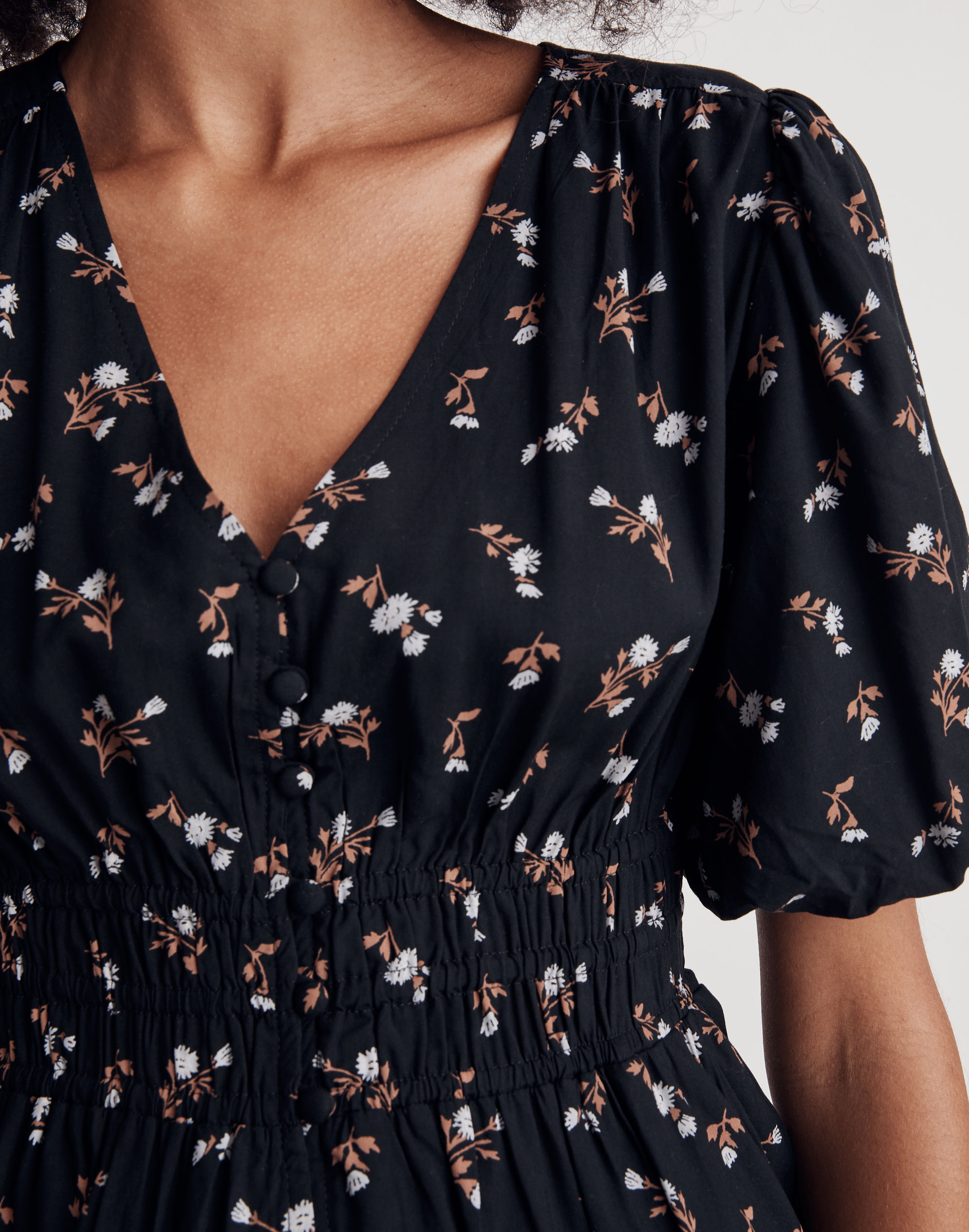 Challis Sophia Mini Dress is Woodland Floral | Madewell